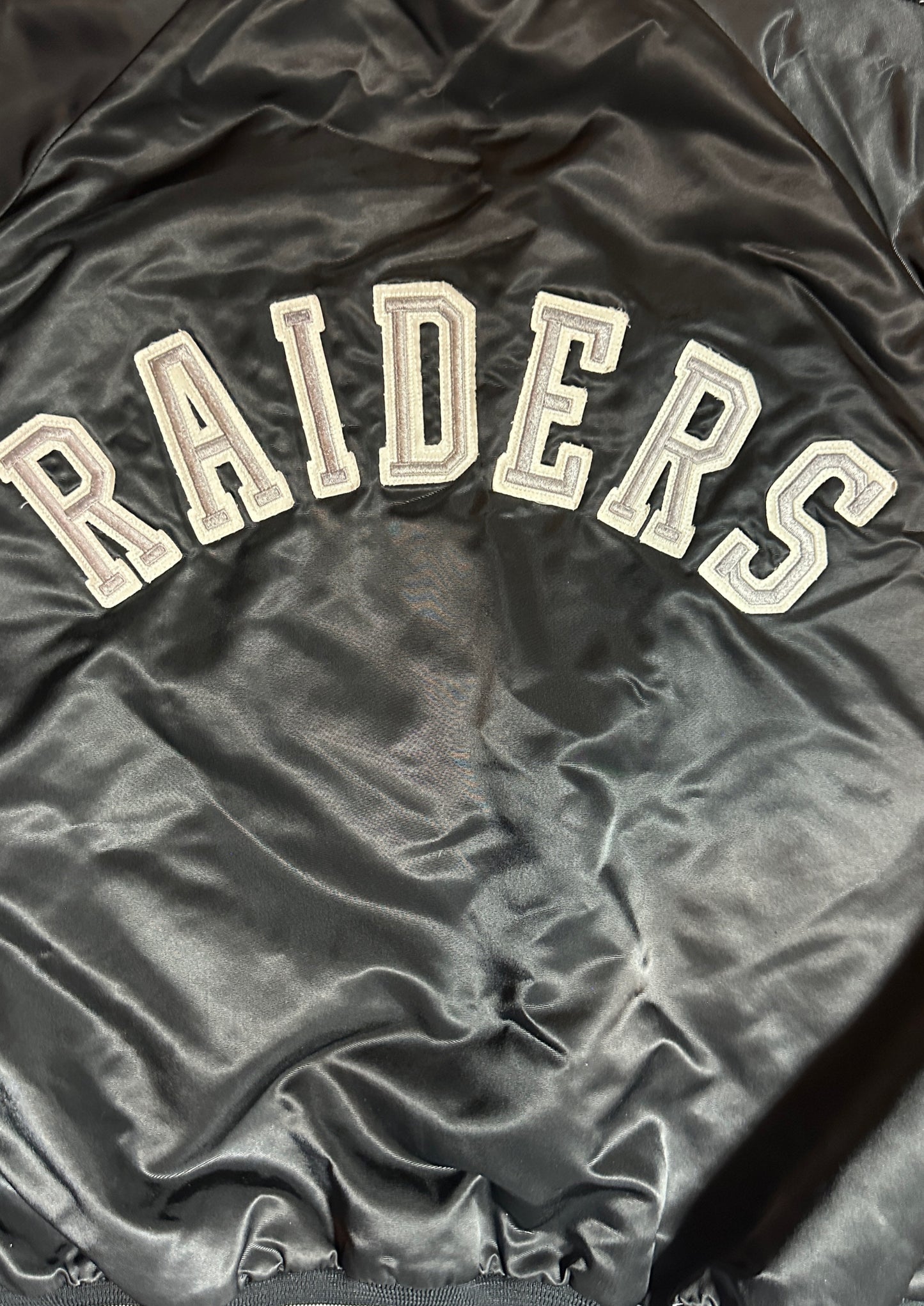 Oakland Raiders Locker Line Vintage Bomber Jacket