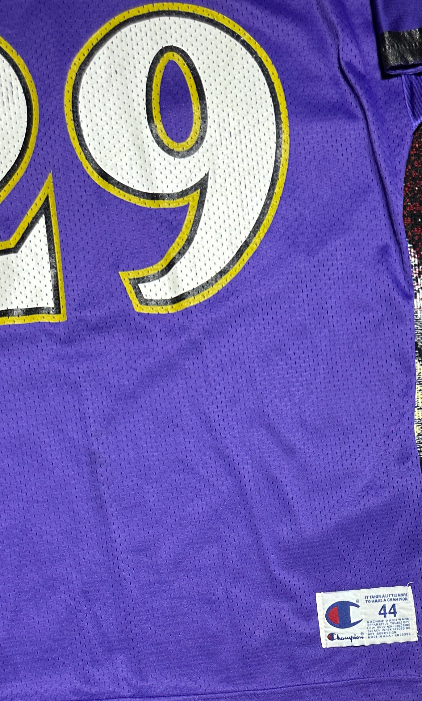 Baltimore Ravens Eric Turner Champions Jersey