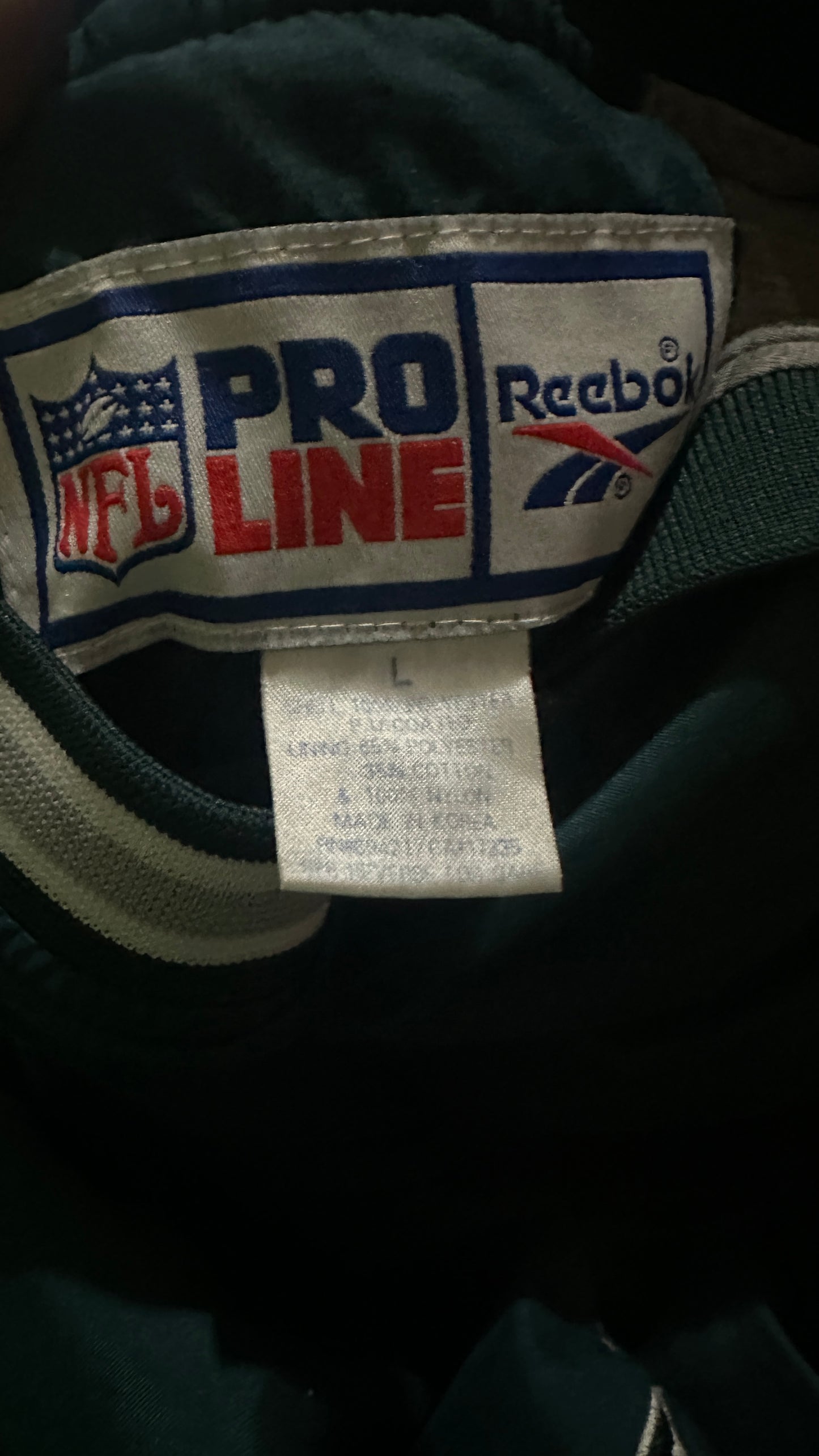 Philadelphia Eagles Reebok NFL Pro Line Pullover Jacket