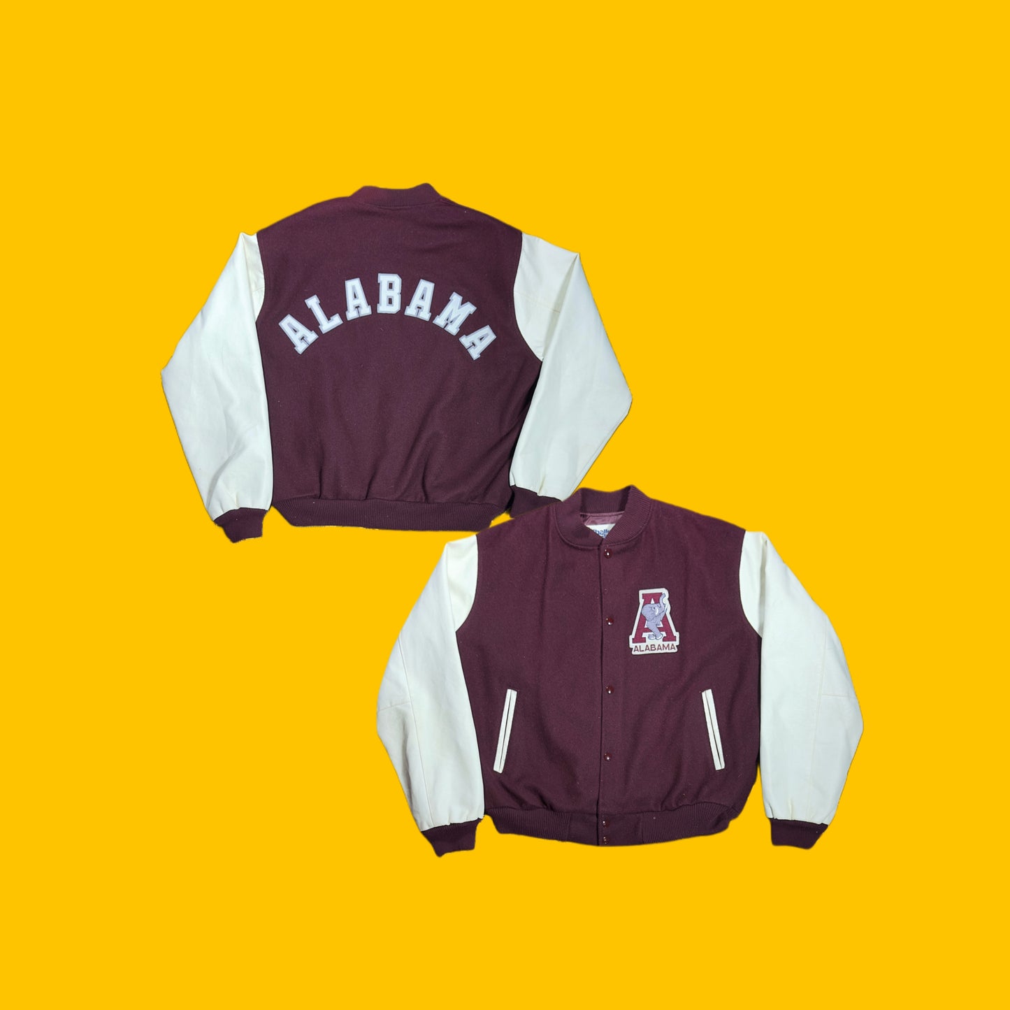 Alabama Crimson Tide Vintage Chalk Line Letterman
