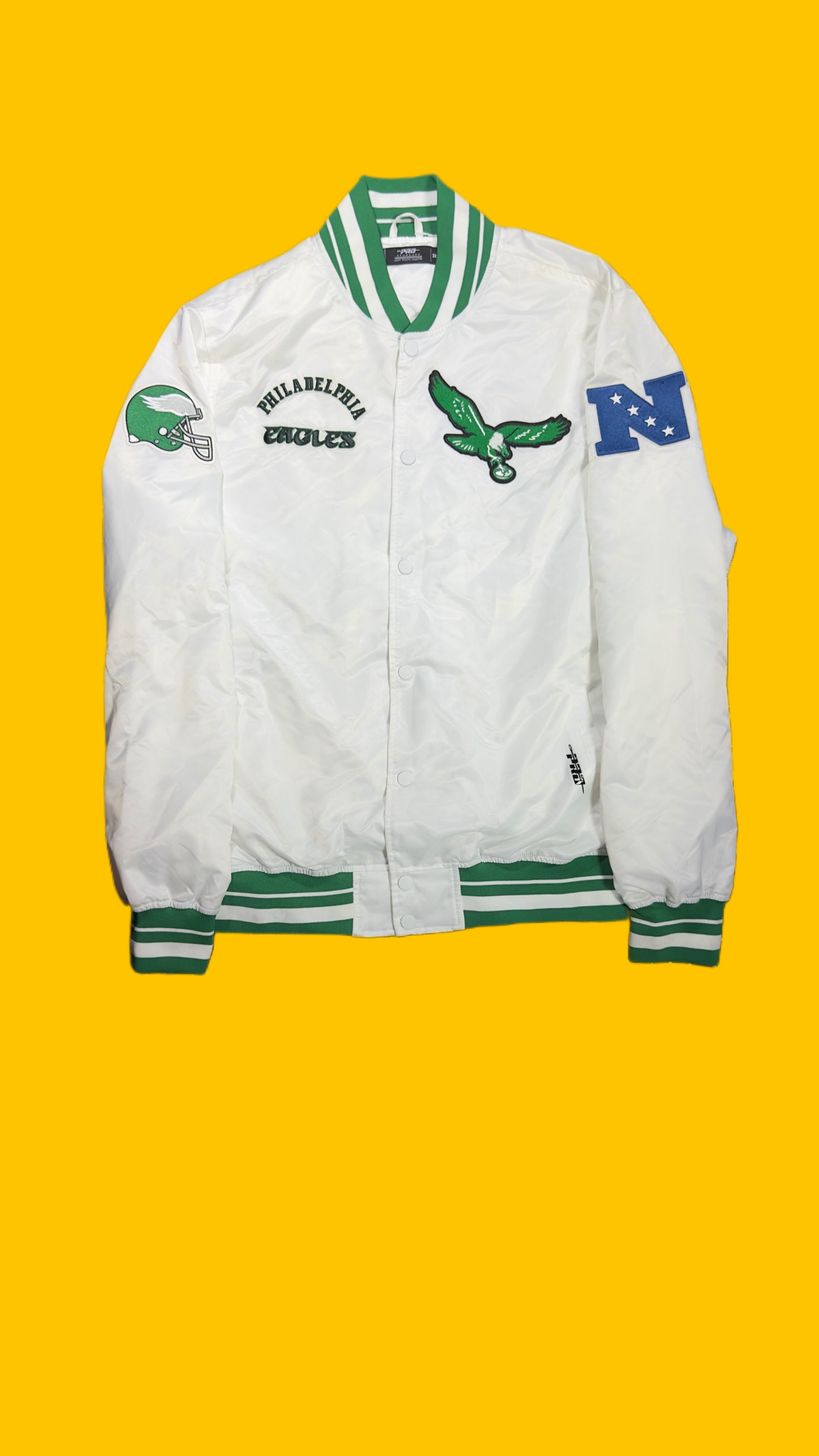 Philadelphia Eagles Pro Standards, vintage Replica Satin jacket