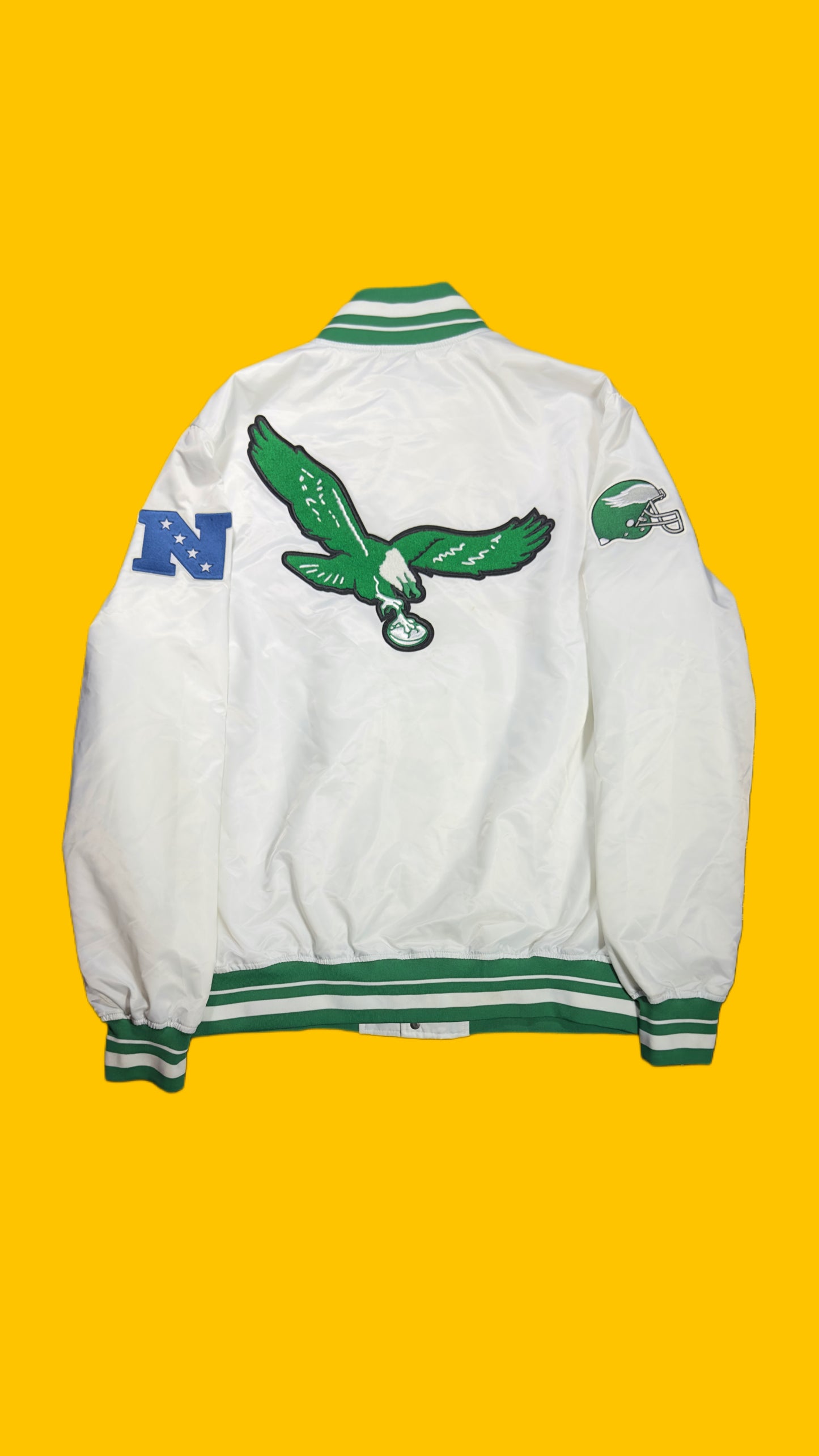 Philadelphia Eagles Pro Standards, vintage Replica Satin jacket