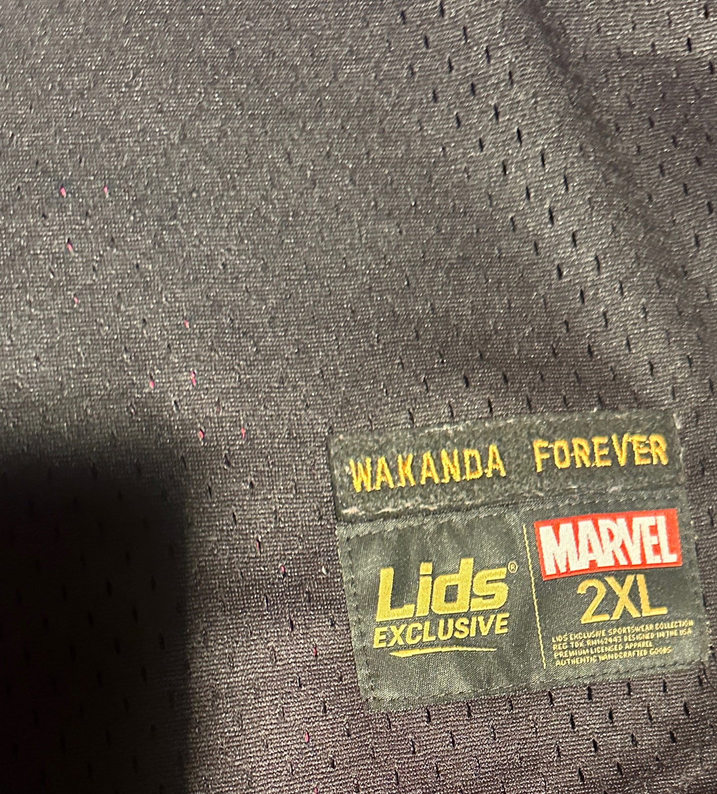 Marvel Comics Black Panther Baseball Jersey
