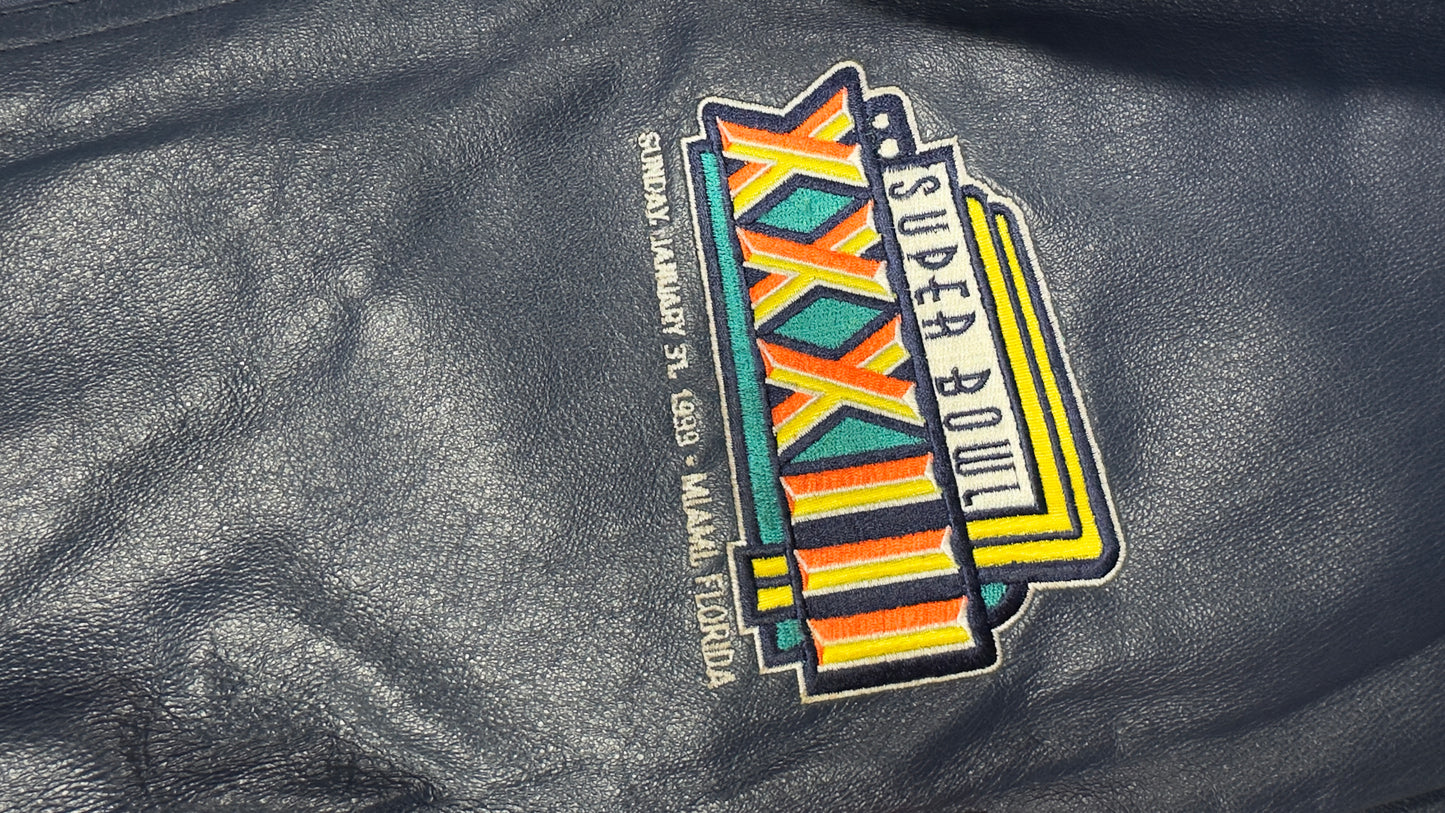 Super Bowl XXXIII Leather Jacket