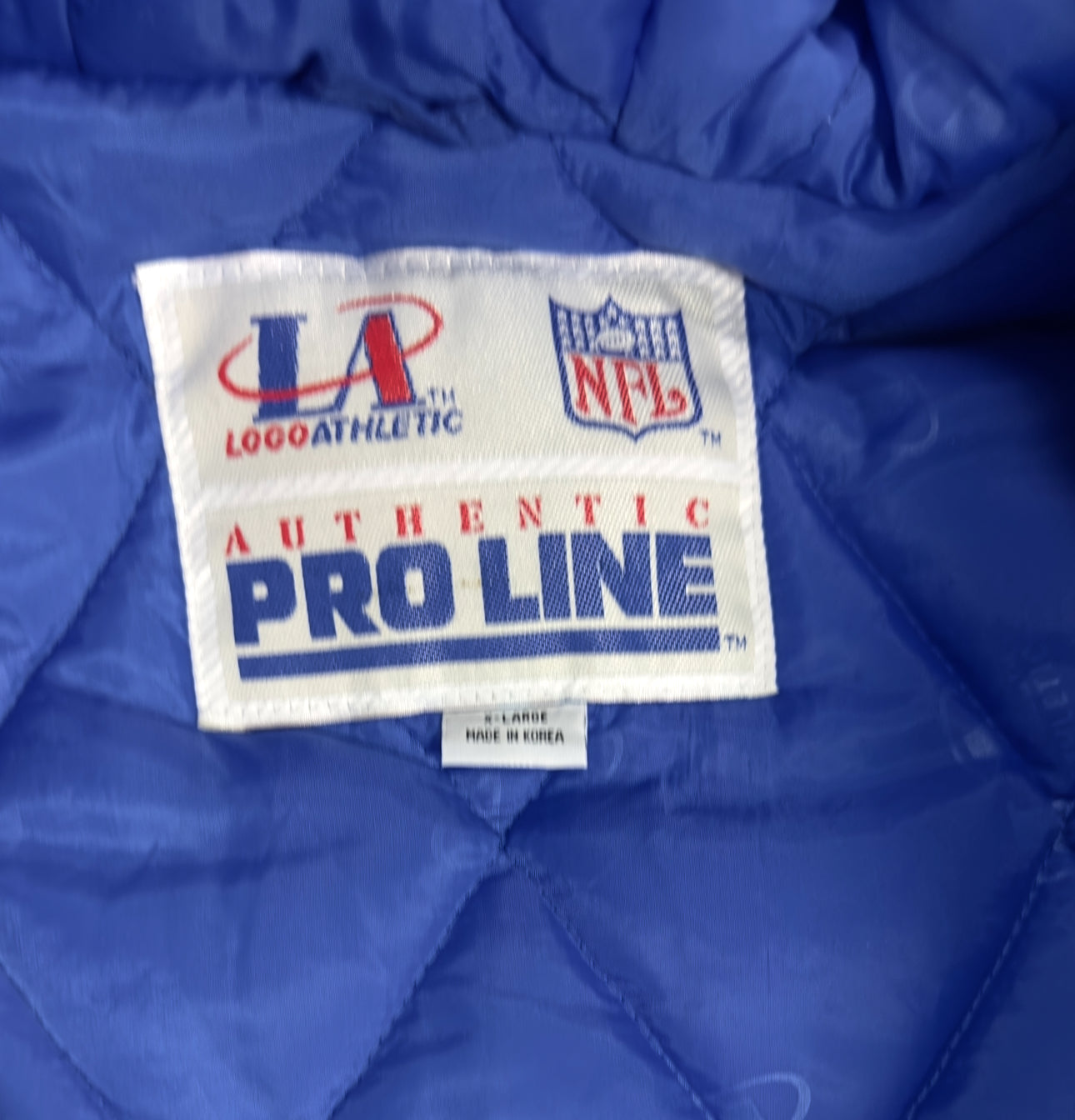 St. Louis Rams Logo Athletic Pro Line Sunburst Jacket – vintage 90s