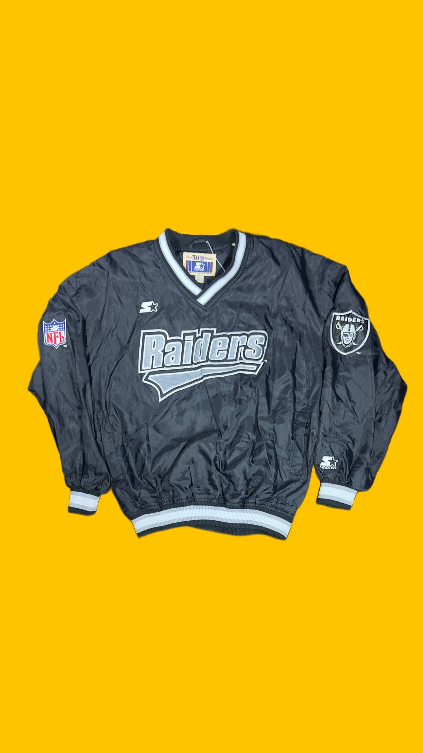 Oakland Raiders Vintage Starter Windbreaker