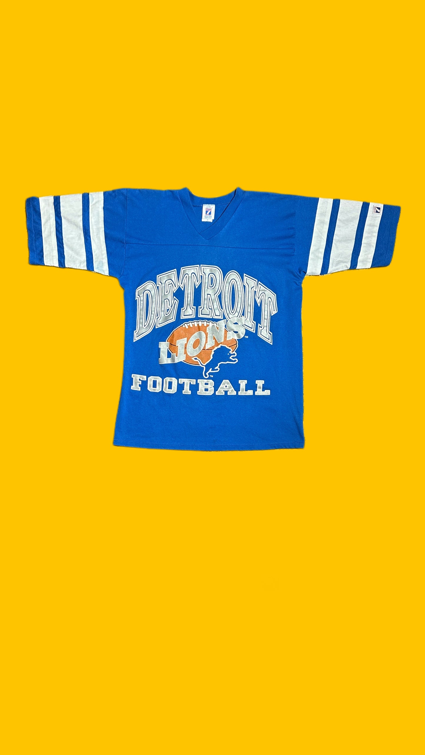 Detroit Lions Vintage Logo 7 Tee