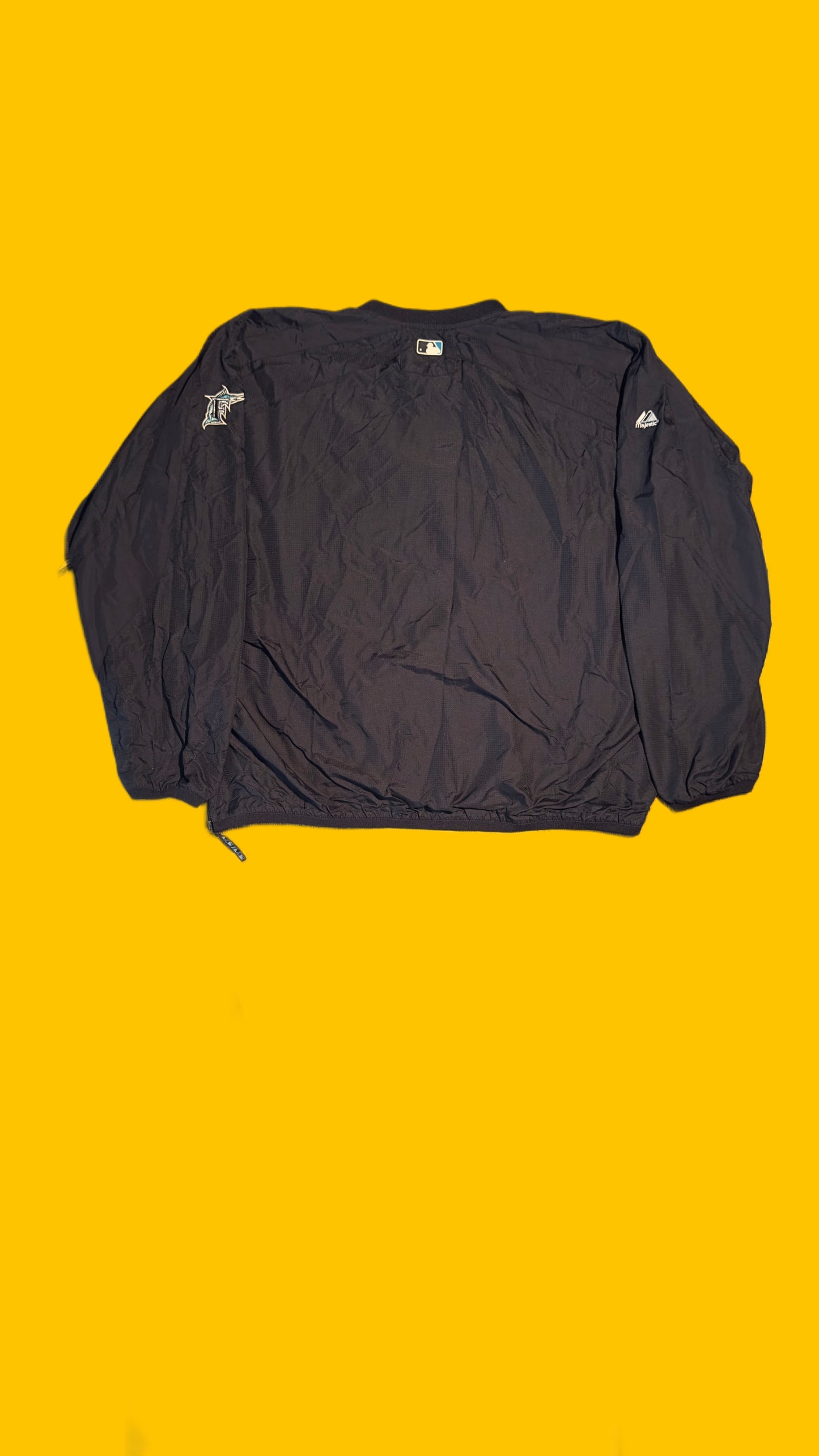 Vintage Florida Marlins Pullover Windbreaker