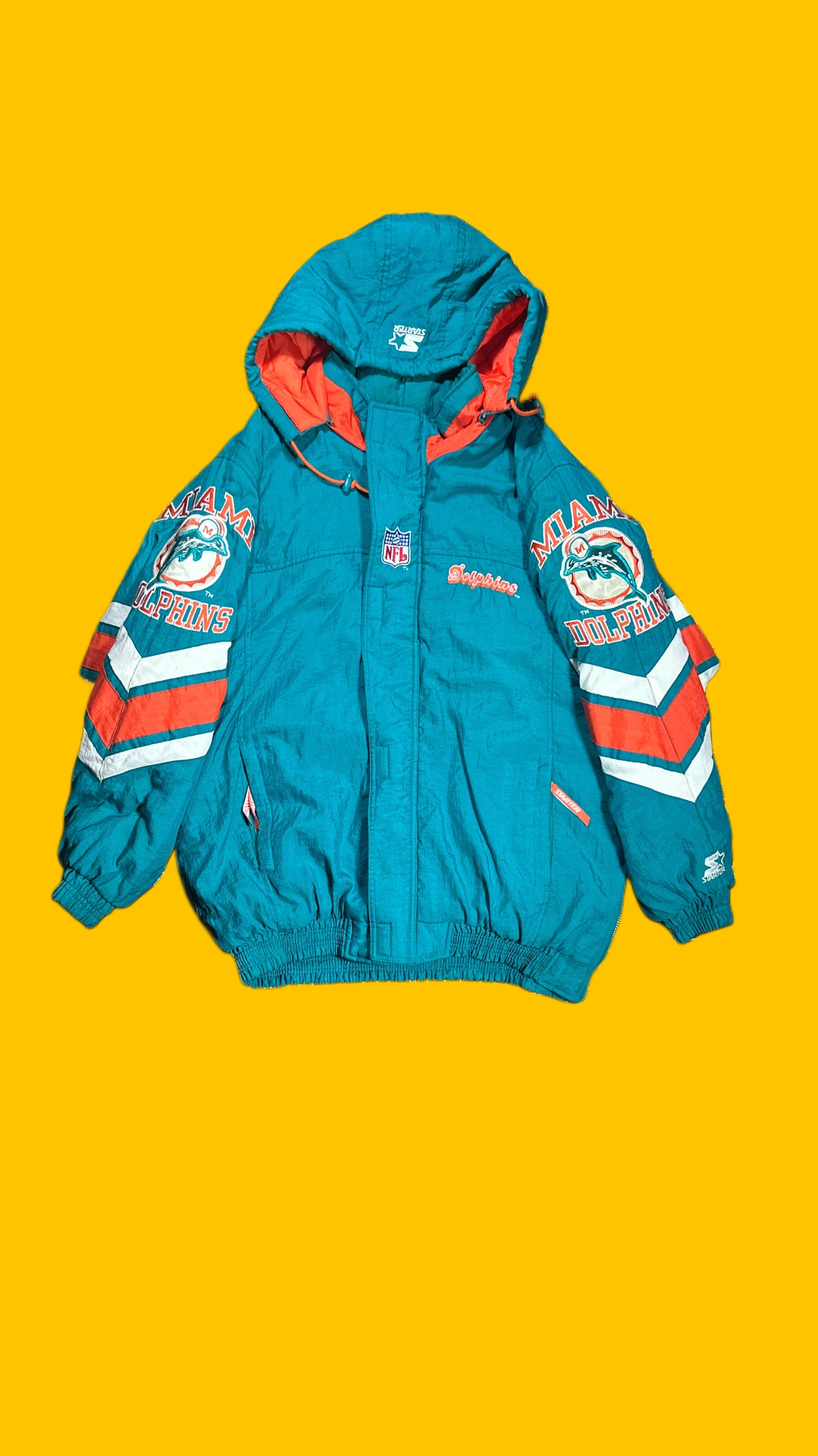 Miami Dolphins NFL Pro Line Hooded Jacket