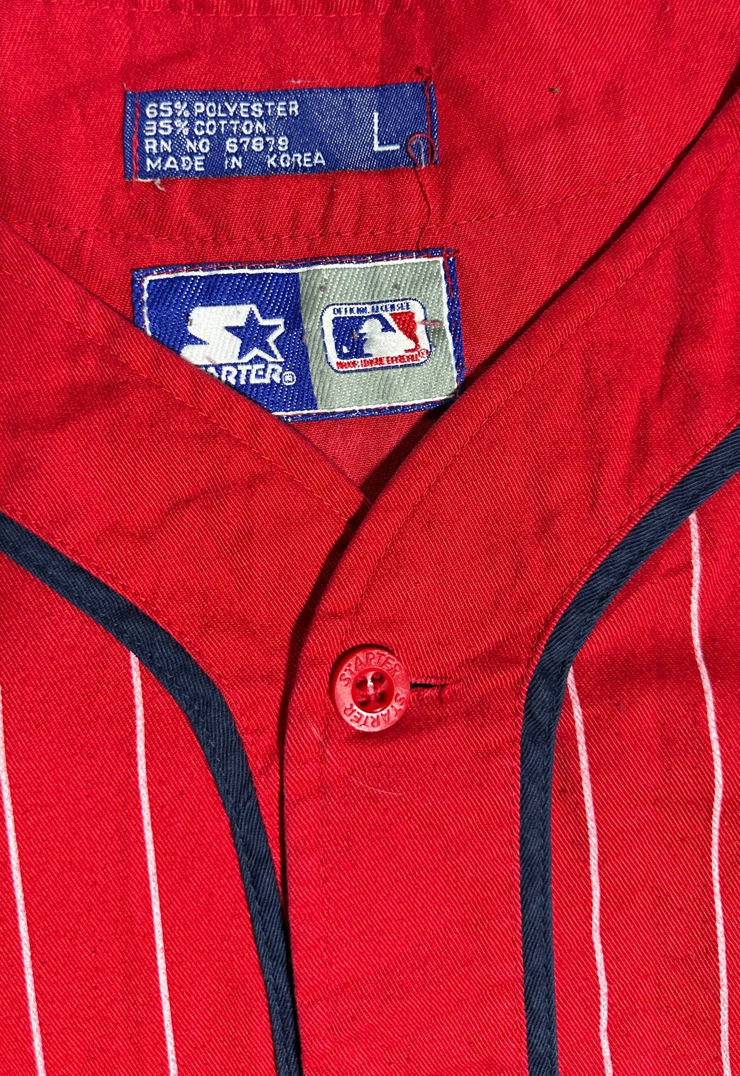 Starter St.Louis Cardinals Vintage Pinstripe Baseball Jersey