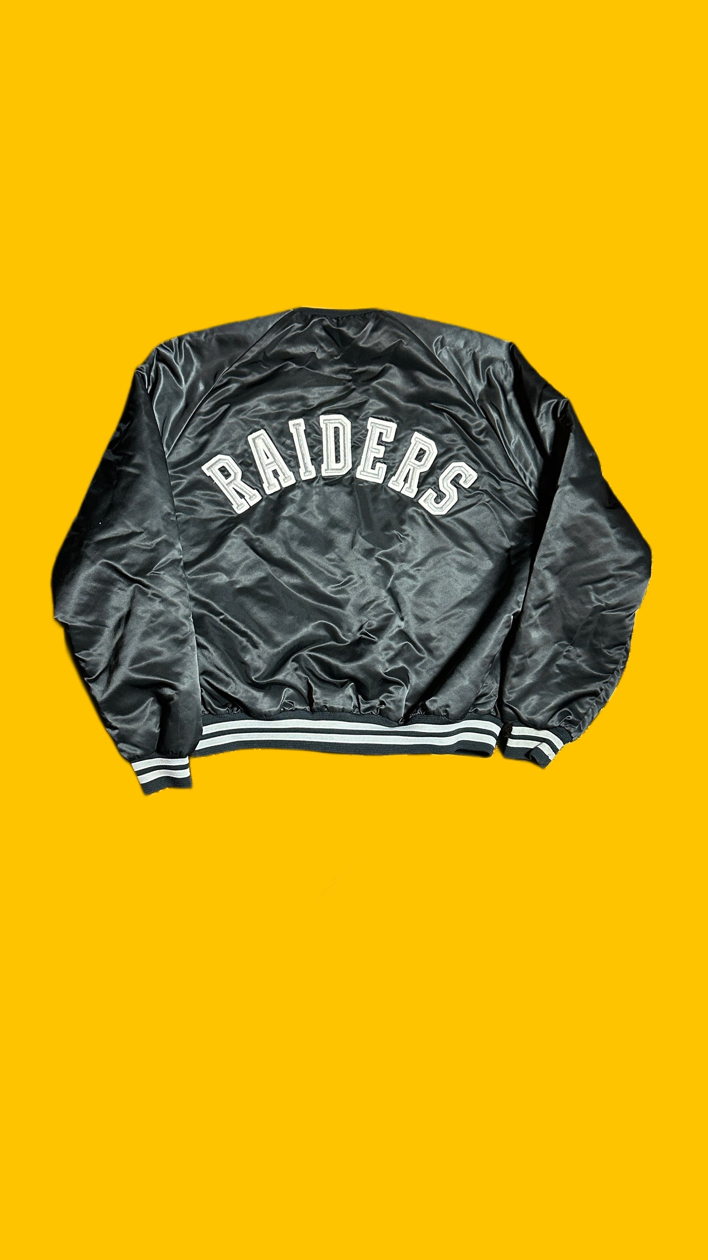 Oakland Raiders Locker Line Vintage Bomber Jacket