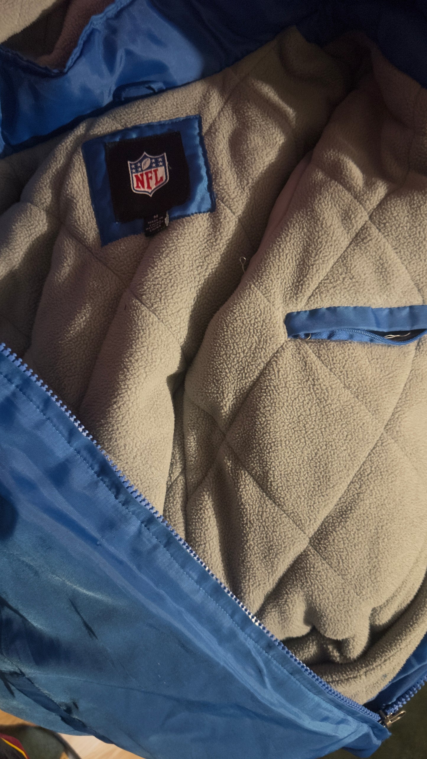Detroit Lions Hooded Winter Jacket
