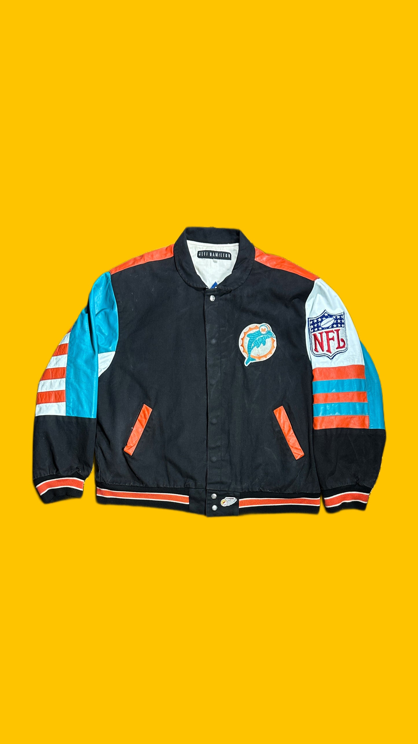 Miami Dolphins Jeff Hamilton NFL Jacket