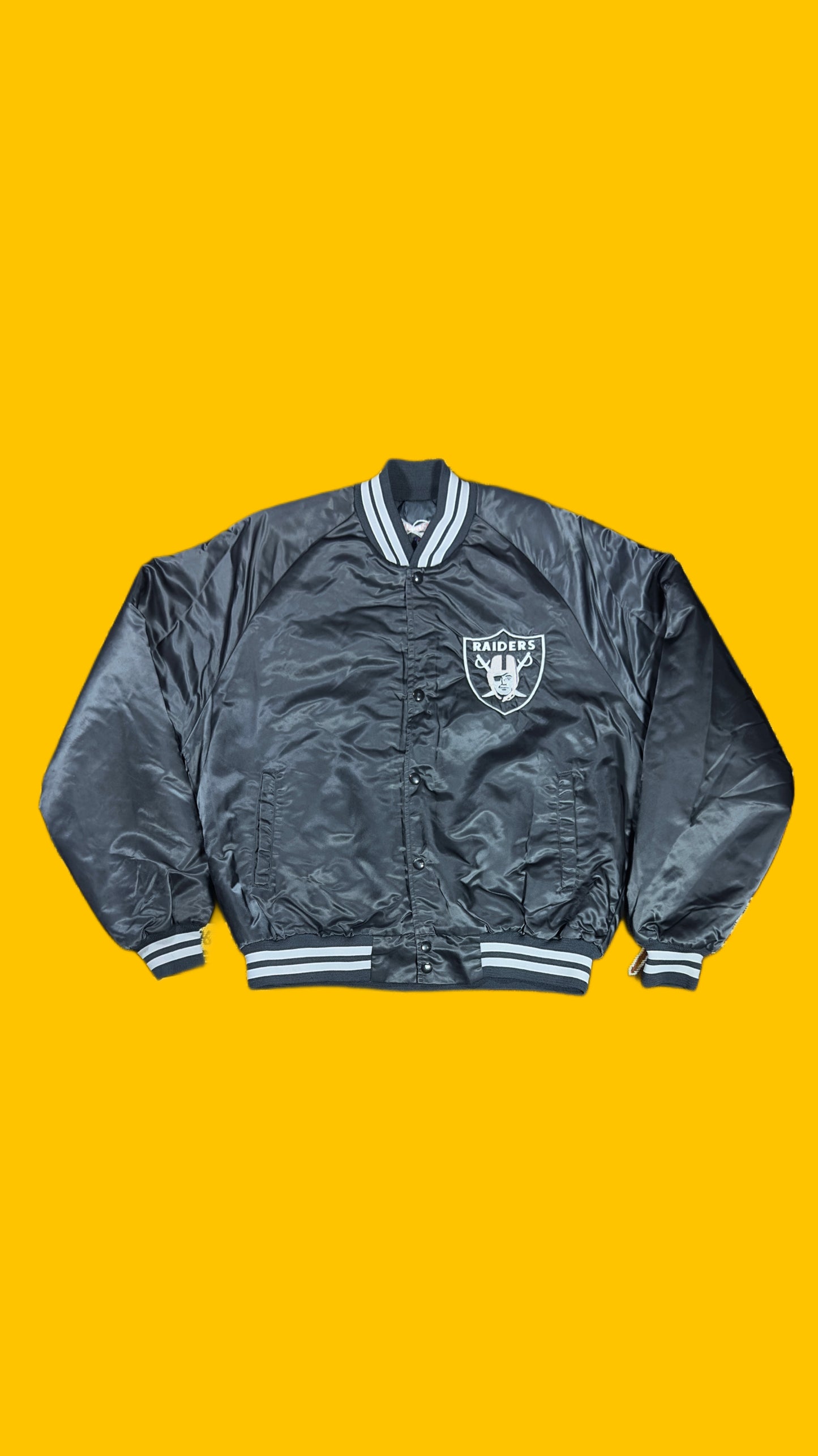 Los Angeles Raiders Satin Bomber