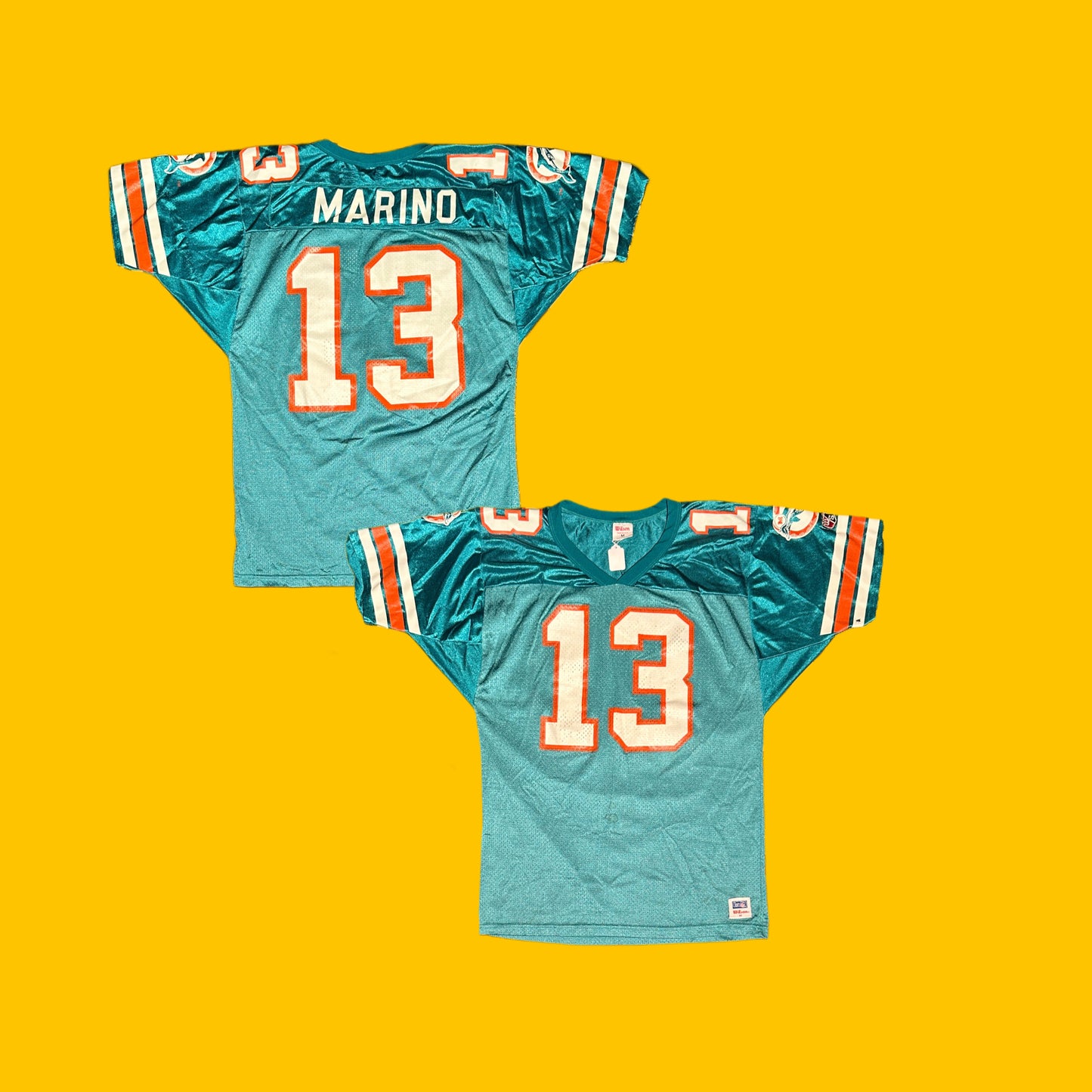 Miami Dolphins Dan Mario Vintage Wilson Jersey