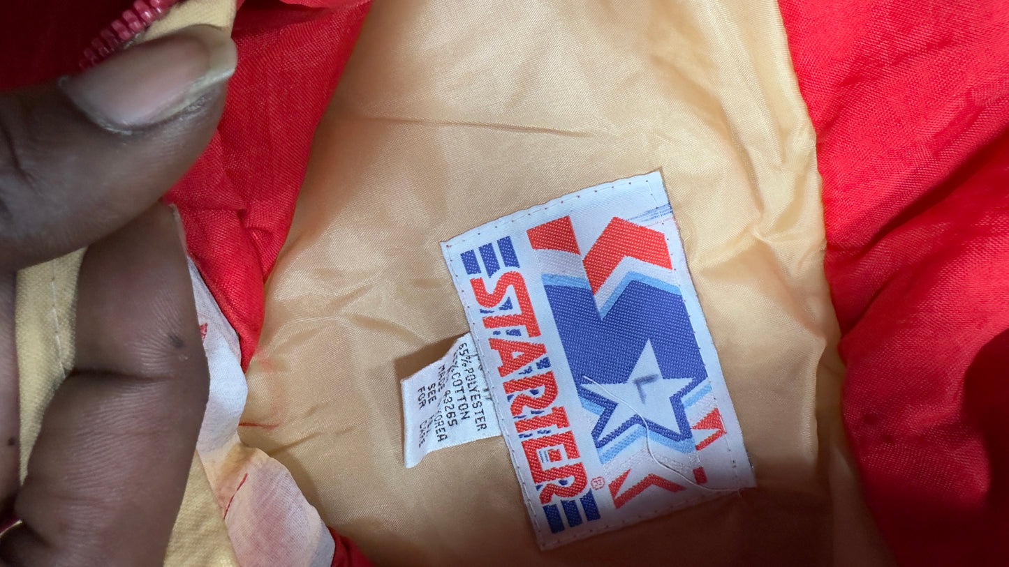  San Francisco 49ers, kangaroo pouch, Starter jacket