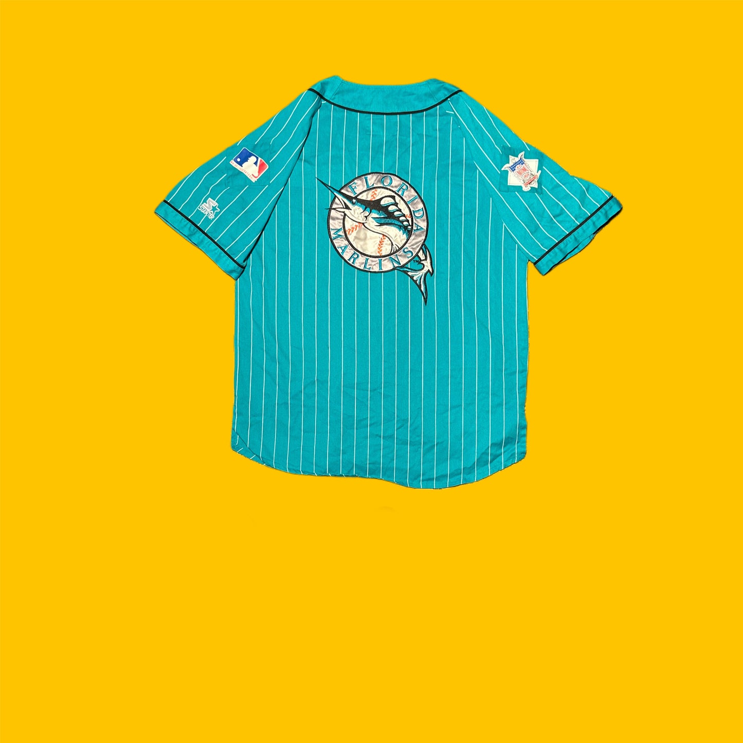 Florida Marlins Vintage Starter Pinstripe Jersey