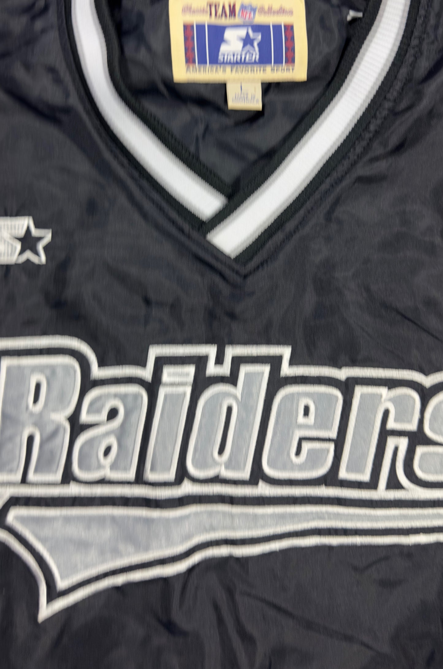 Oakland Raiders Vintage Pullover Jacket