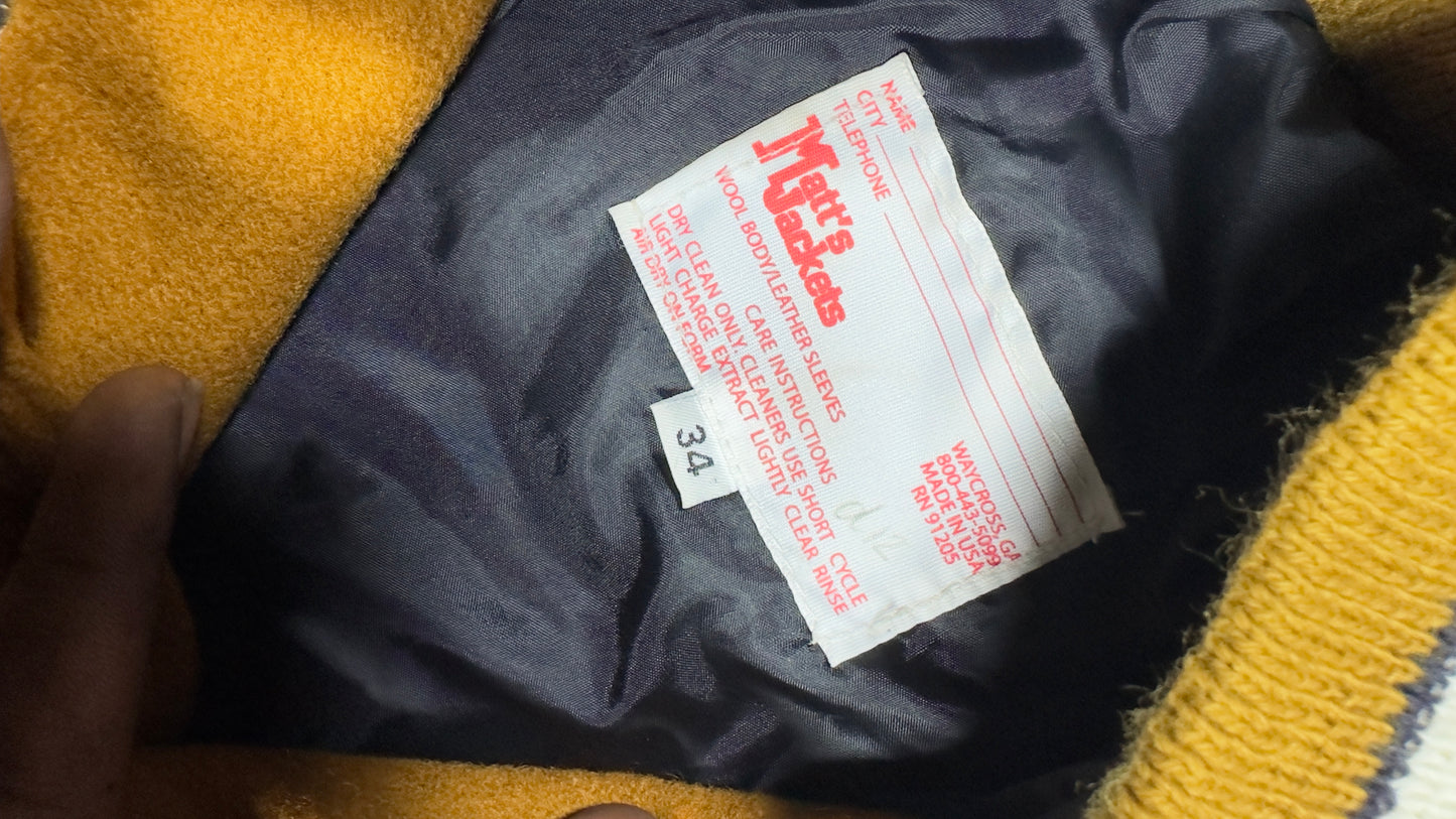 Georgia Tech VTG Letterman Jacket