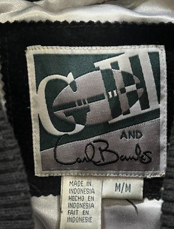 Philadelphia Eagles Suede & Leather Varsity Jacket by Carl Banks - Early 2000s Vintage