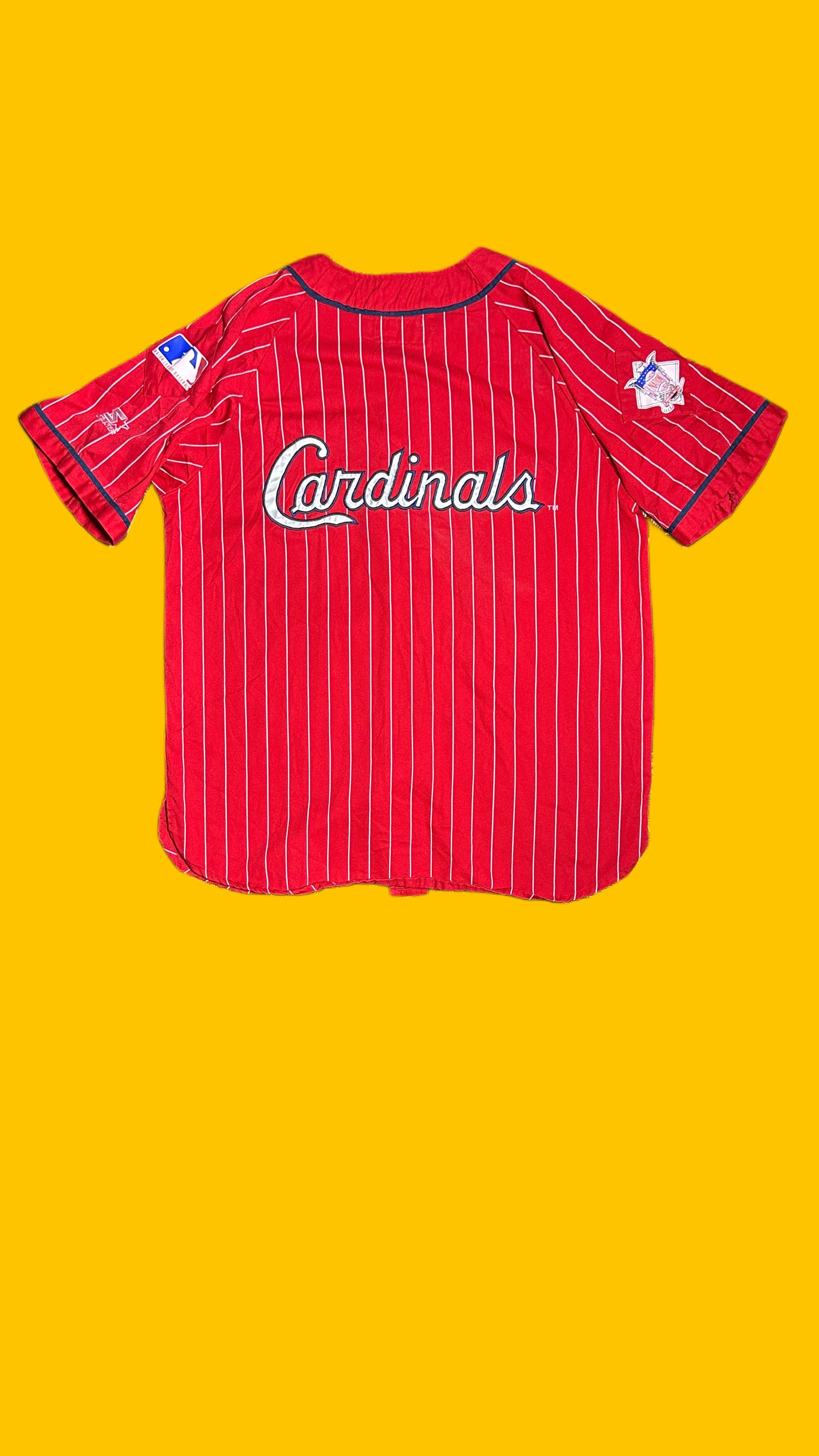 Starter St.Louis Cardinals Vintage Pinstripe Baseball Jersey