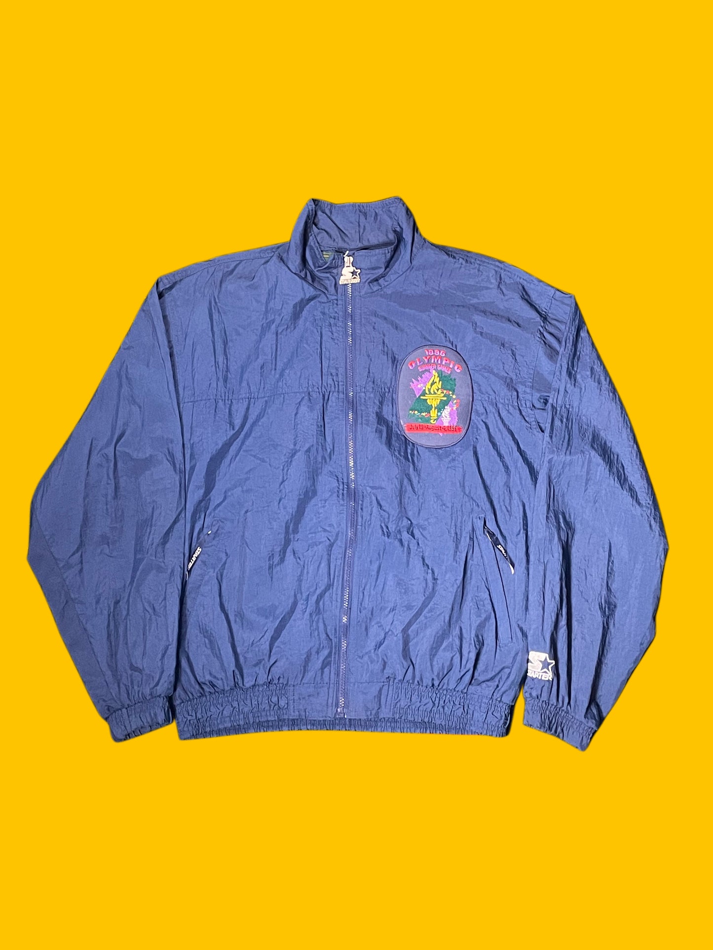 1996 Atlanta Olympics Starter Windbreaker Jacket Vintage