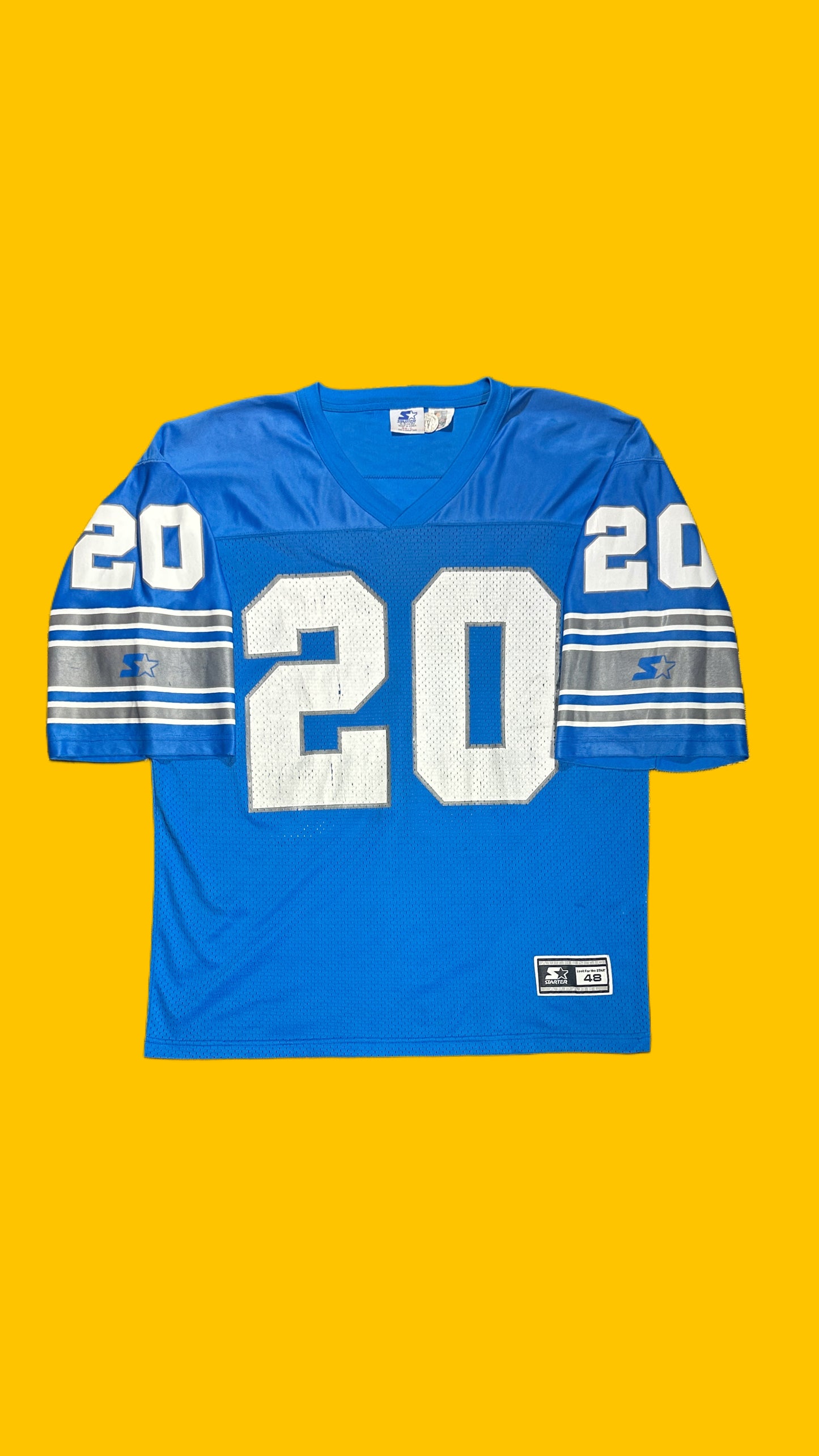 Barry Sanders Vintage Starter jersey