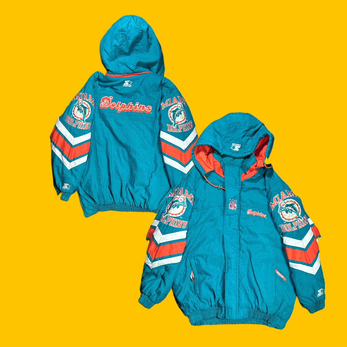 Miami Dolphins NFL Pro Line Hooded Jacket
