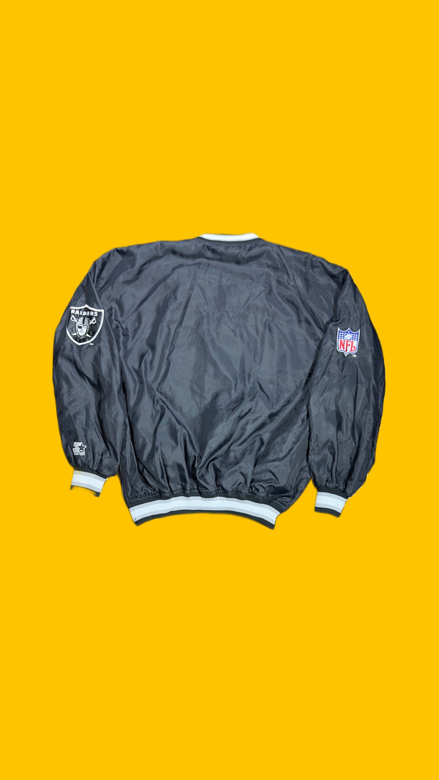 Oakland Raiders Vintage Pullover Jacket