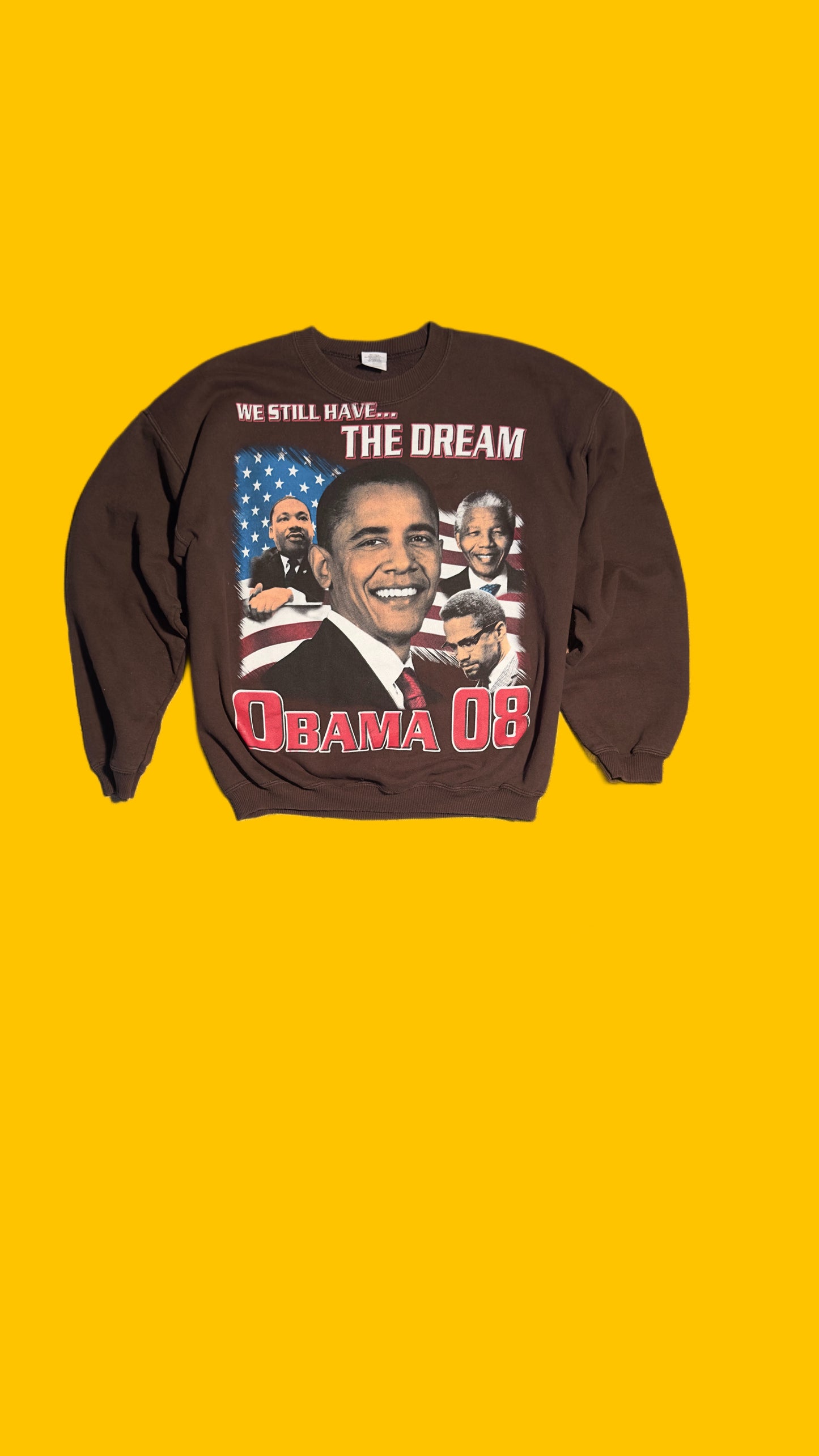 Vintage Obama 08 We Still Have A Dream Sweater