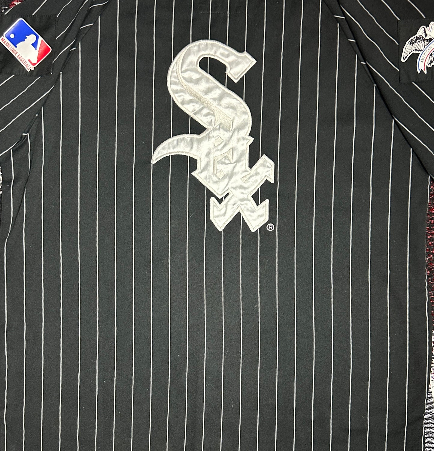 Starter White Sox Vintage Pinstripe Jersey