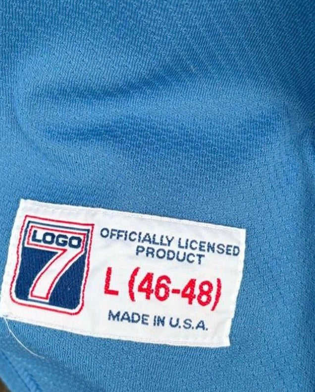 Detroit Lions Barry Sanders #20 Logo 7 Jersey – Vintage 1990s