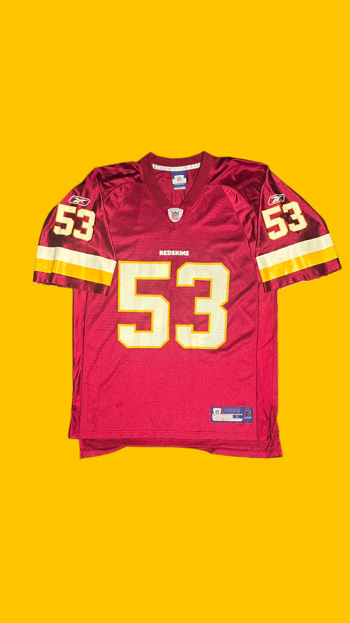 Washington Redskins Reebok Marcus Washington jersey