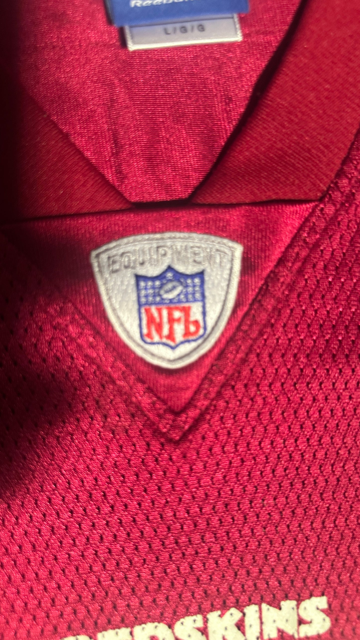Washington Redskins Reebok Marcus Washington jersey