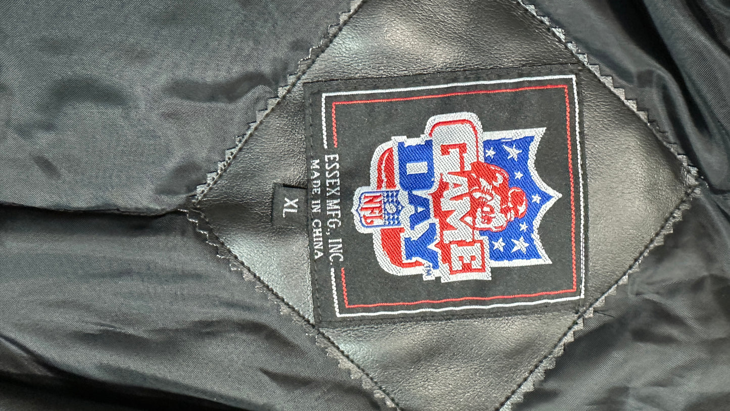 Houston Texans Vintage NFL Faux Leather Jacket – Early 2000s