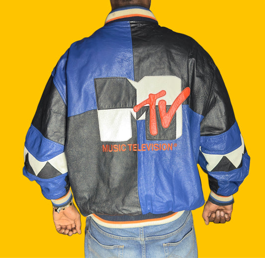 MTV Vintage 1992 Leather Jacket