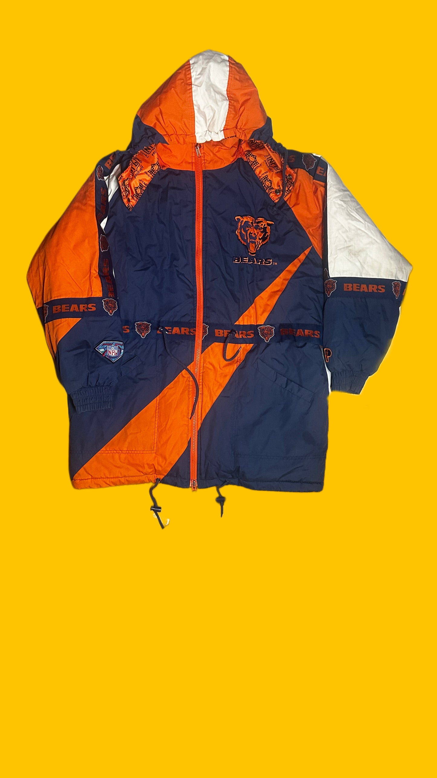 Chicago Bears Long Coat