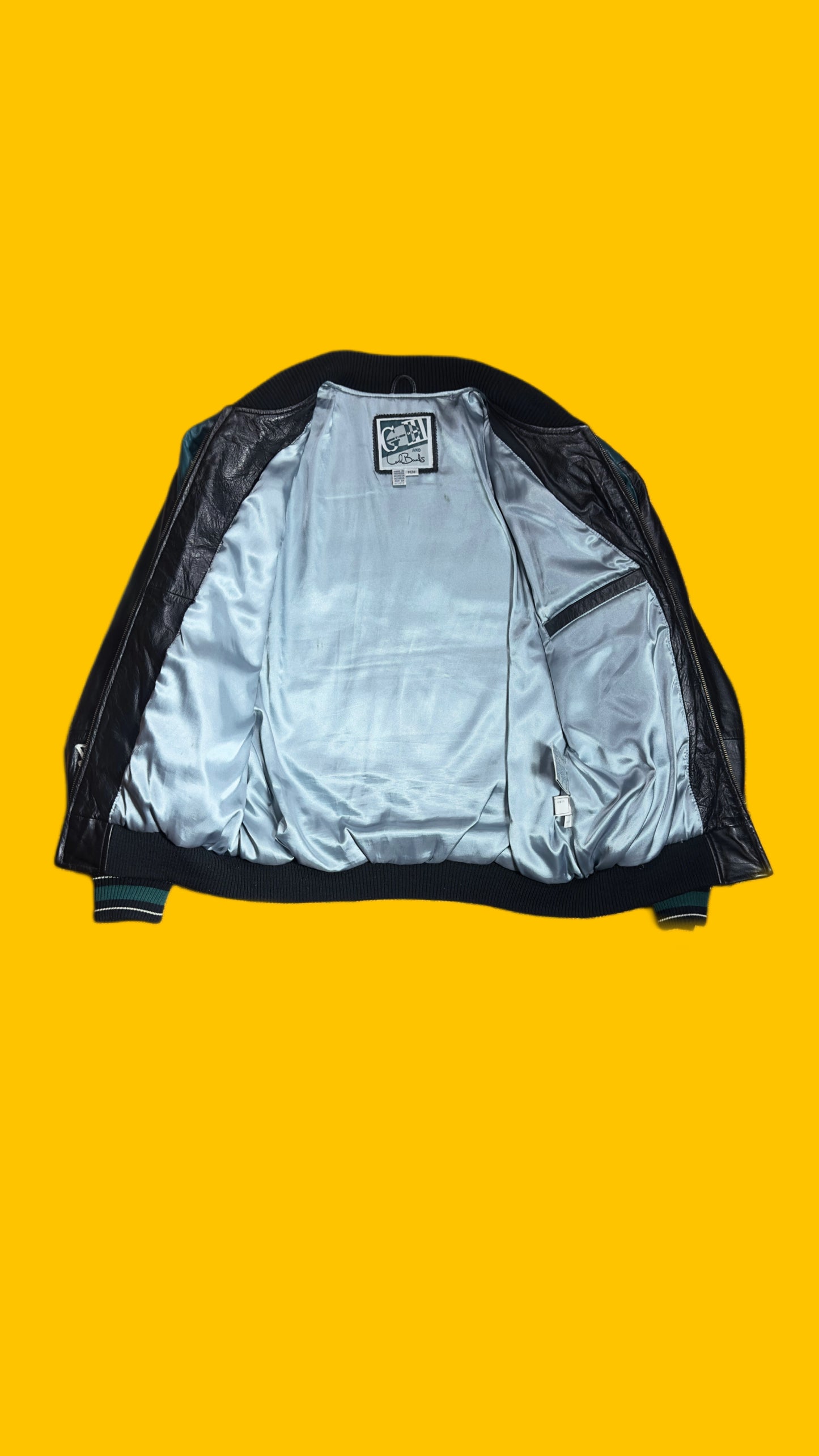 Philadelphia Eagles, Carl Banks, vintage leather jacket