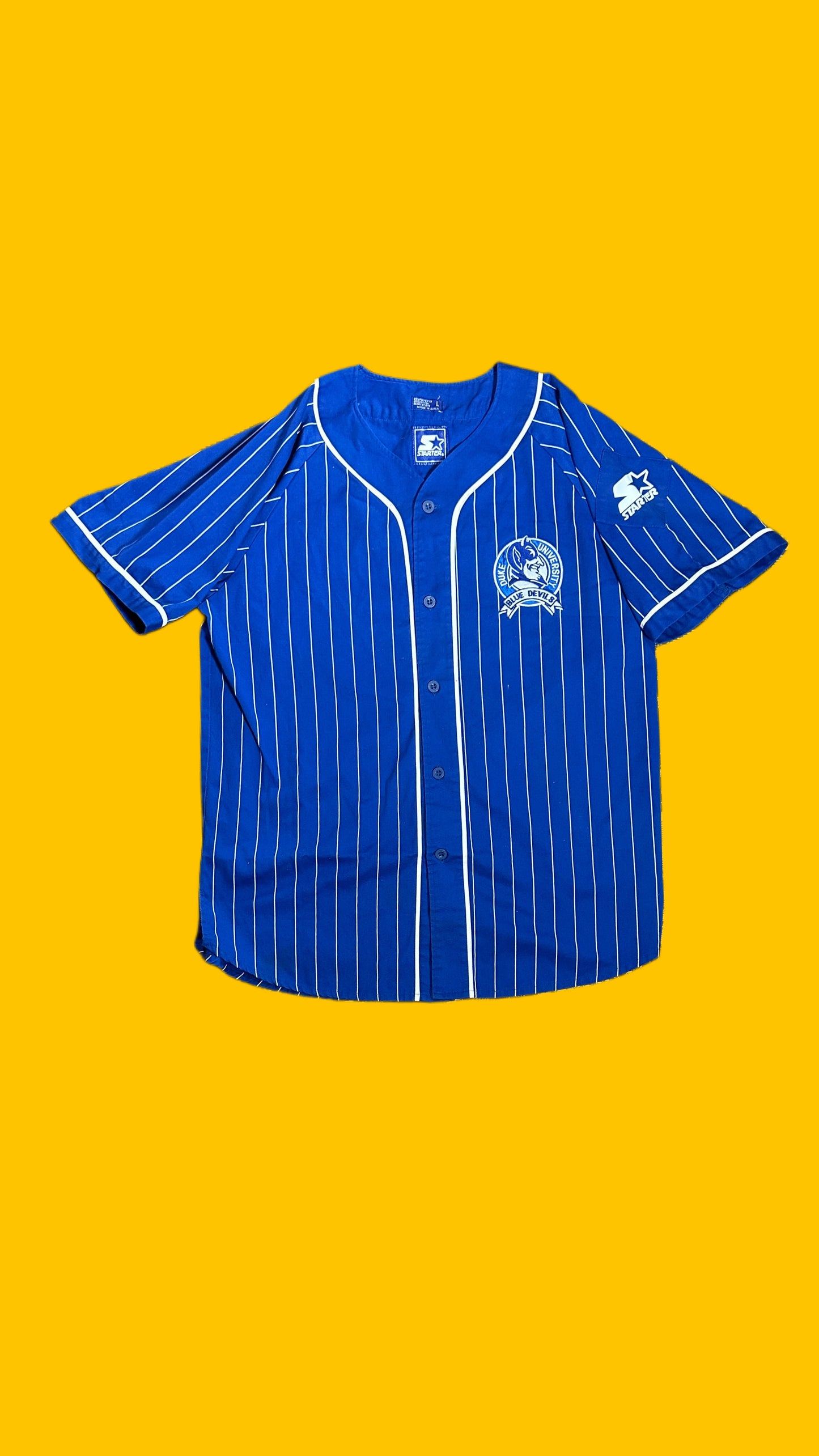 Duke Blue Devils Vintage Pinstripe Jersey