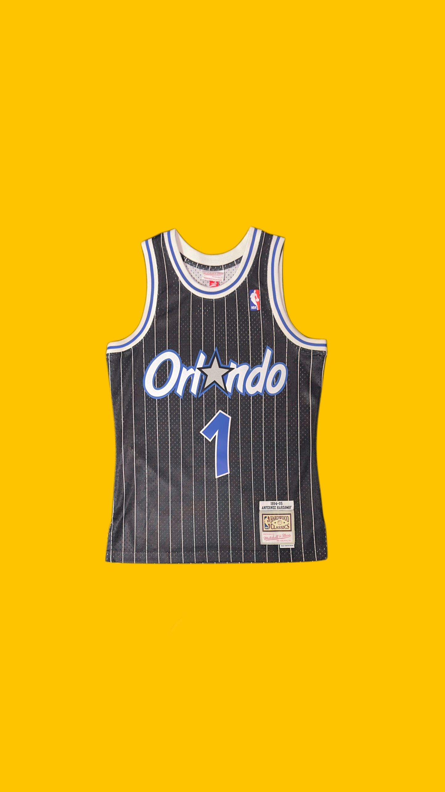 Orlando Magic Anfernee “Penny” Hardaway Hardwood Classics Jersey