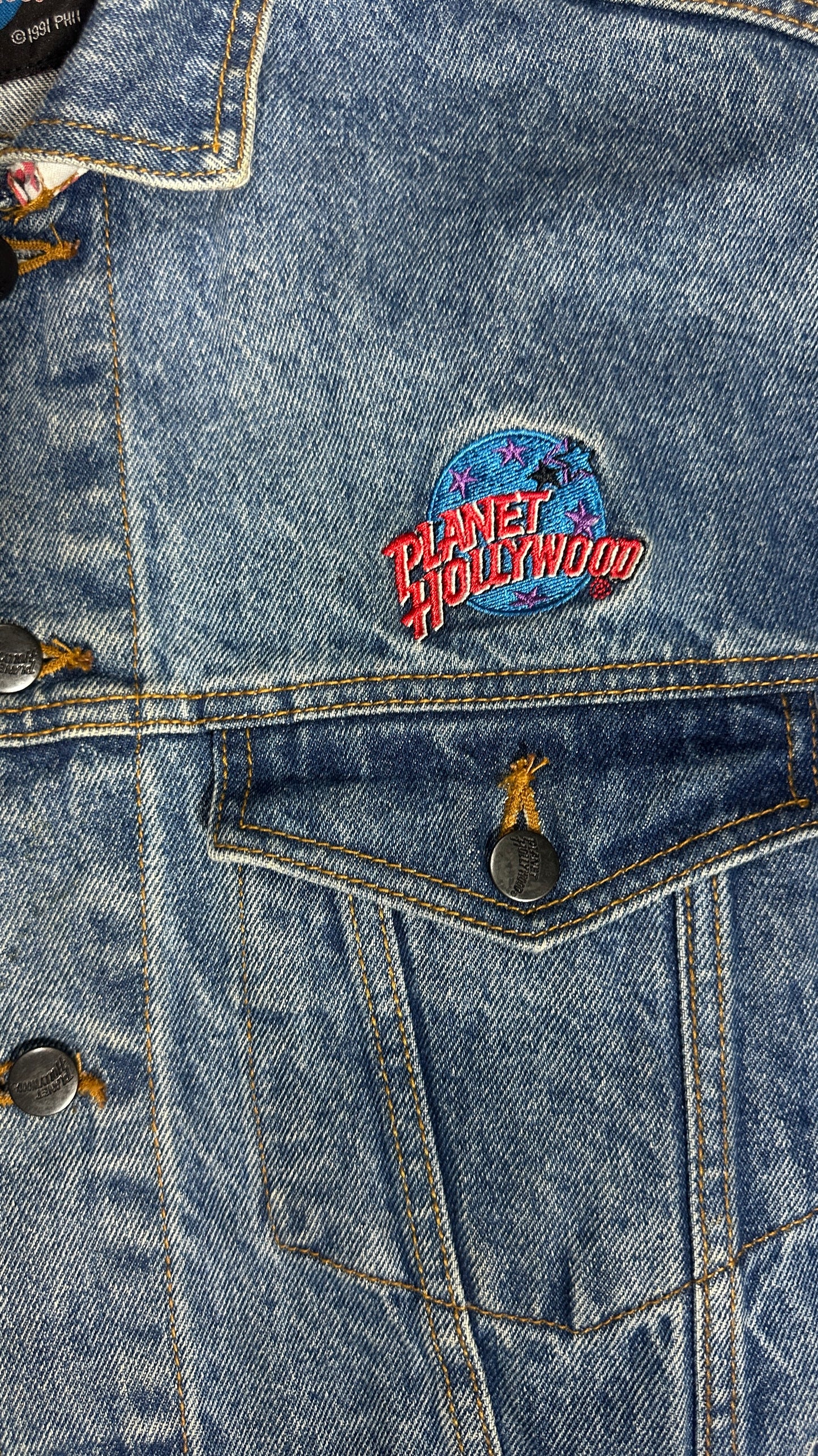 Planet Hollywood Vintage Denim Jacket