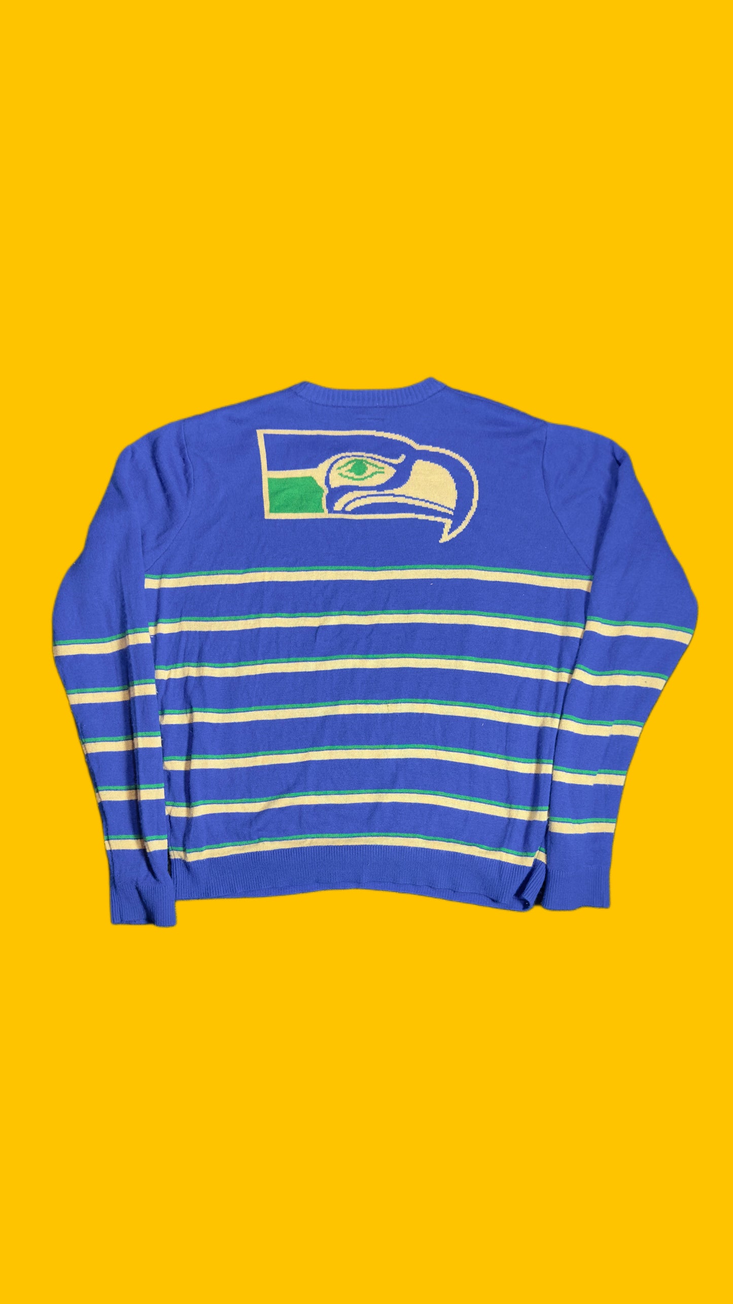 Seattle Seahawks Vintage Knit Sweater (XL)