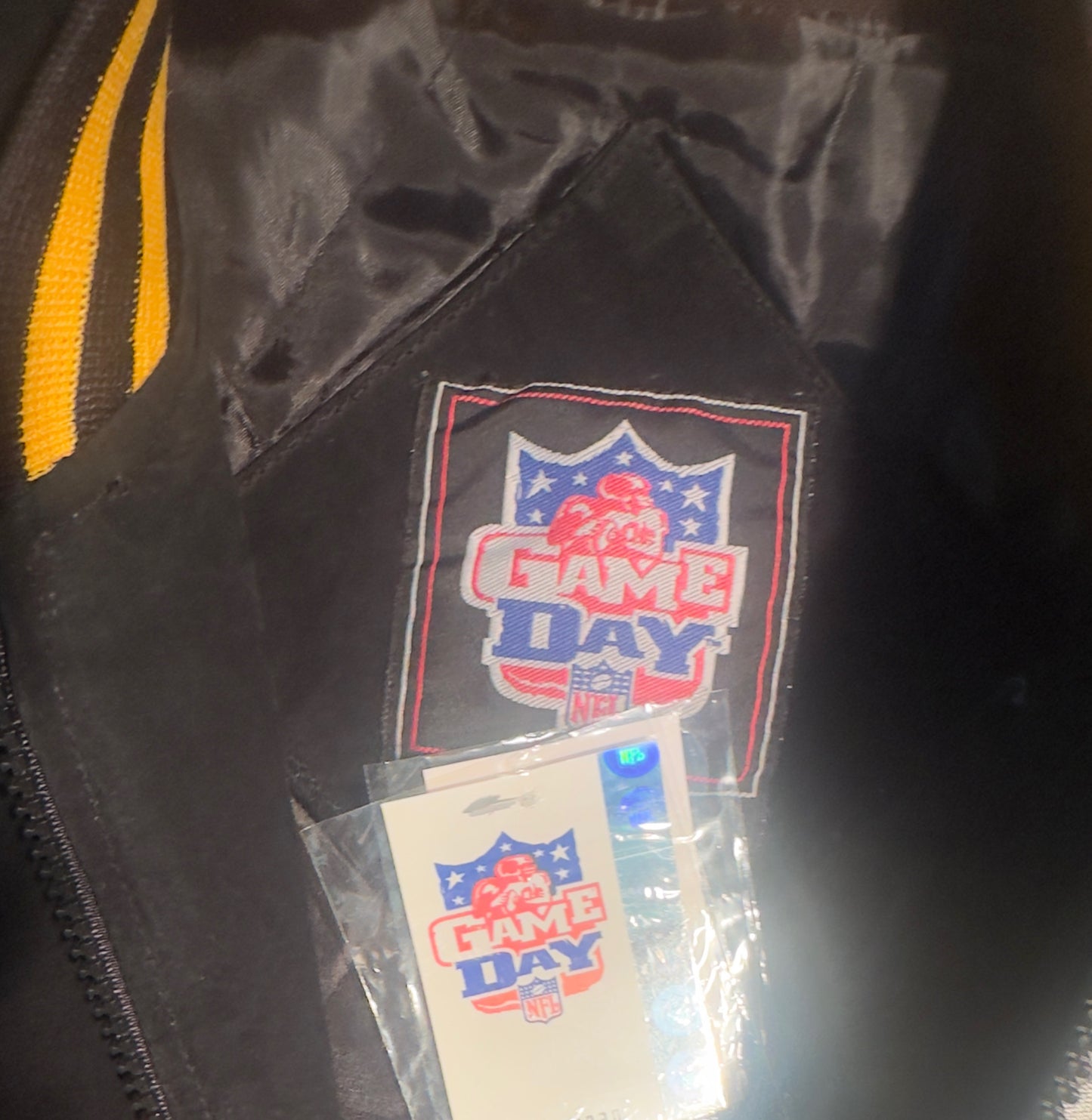 Pittsburgh Steelers Suede Leather Game Day Jacket