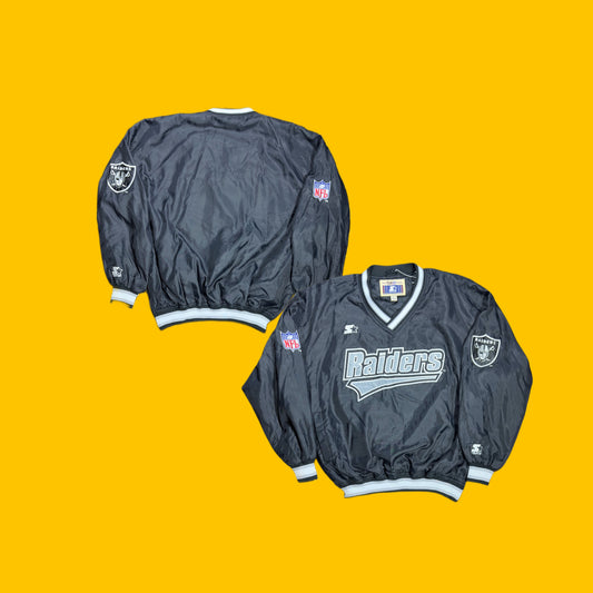 Oakland Raiders Vintage Pullover Jacket