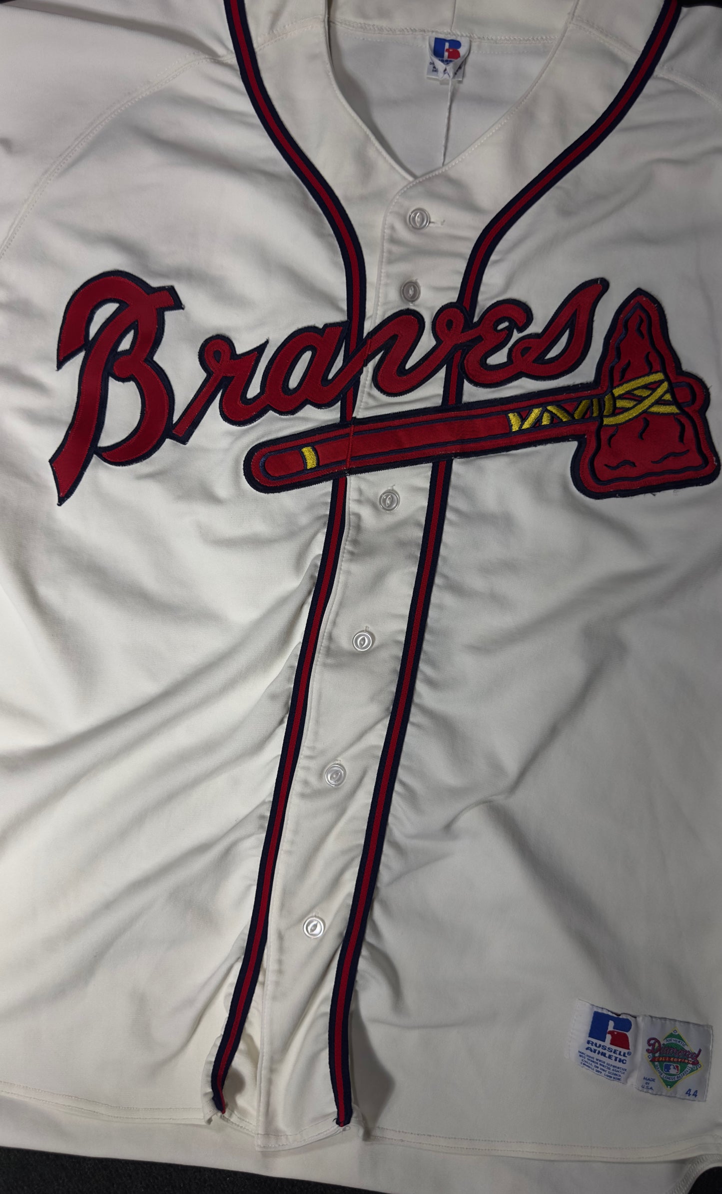 Atlanta Braves Russell Athletic Authentic Diamond Collection