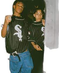 Starter White Sox Vintage Pinstripe Jersey
