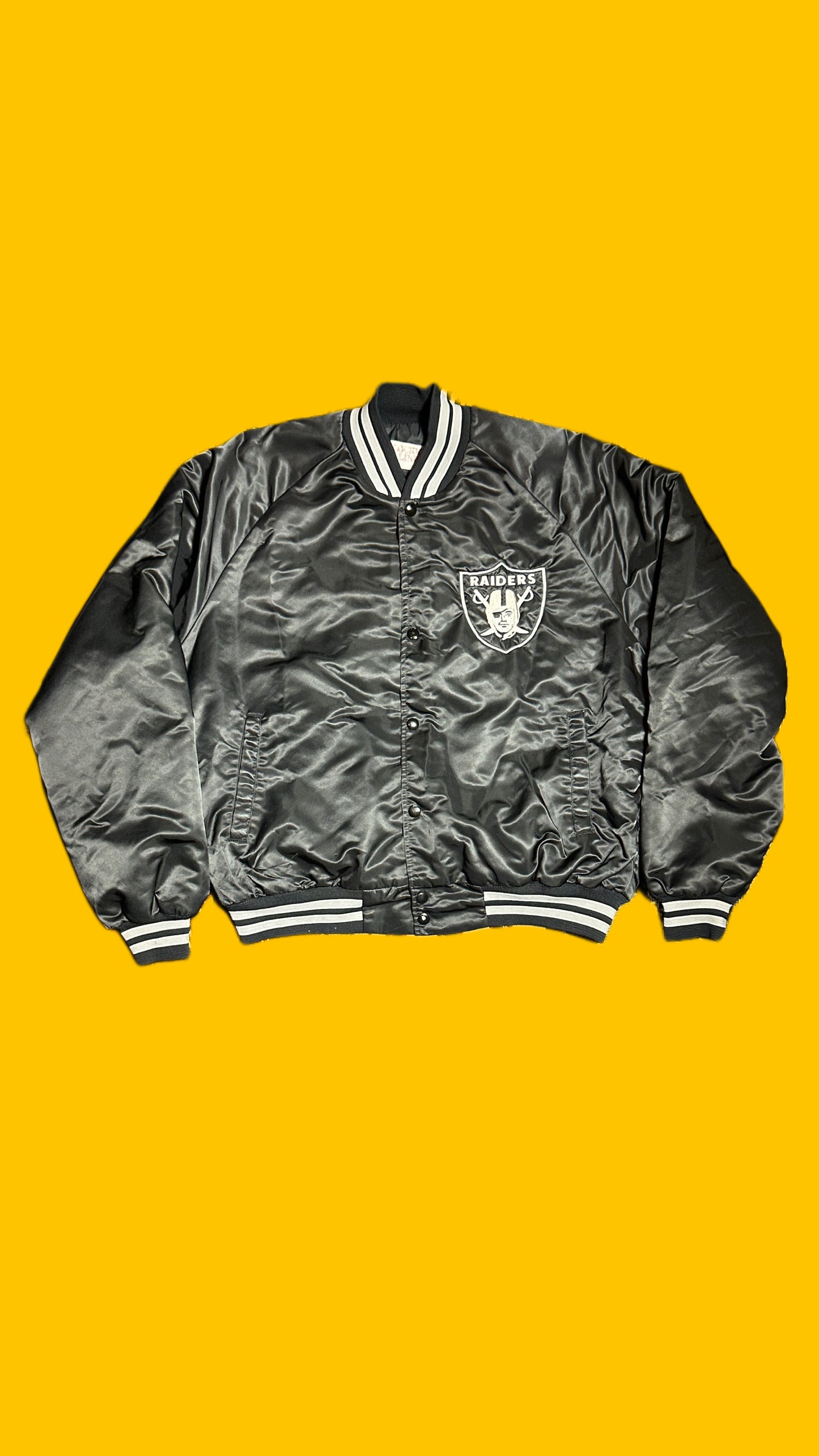 Oakland Raiders Locker Line Vintage Bomber Jacket