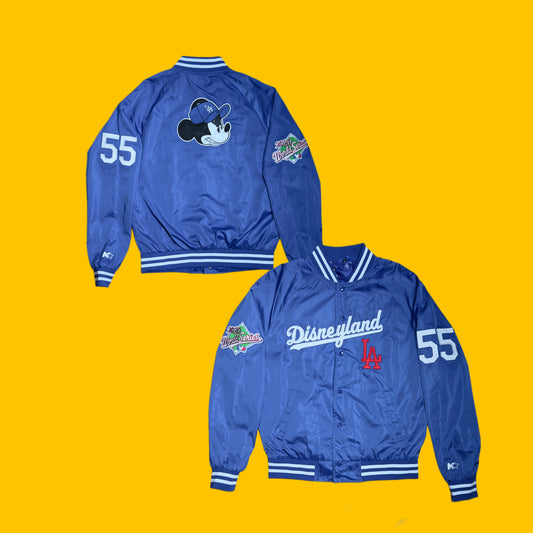 Disneyland x LA Dodgers Mickey Satin Jacket