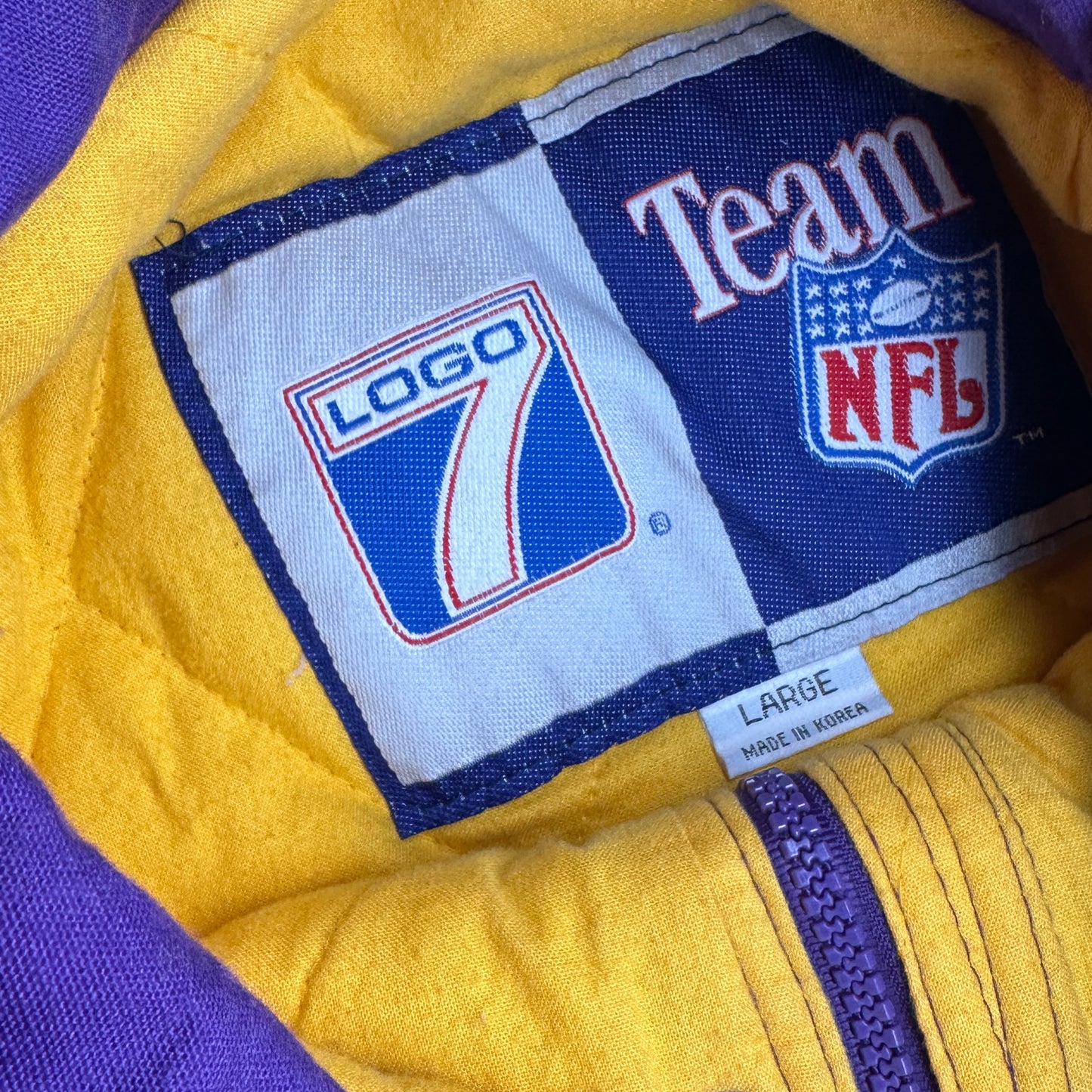 Logo 7 Minnesota Vikings jacket