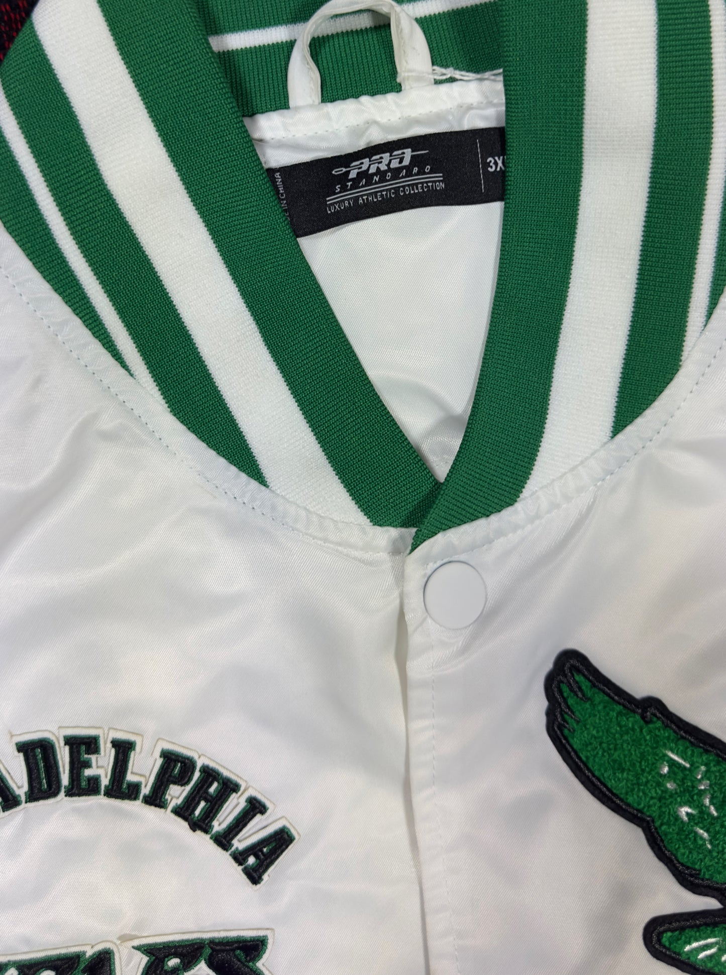 Philadelphia Eagles Pro Standards, vintage Replica Satin jacket